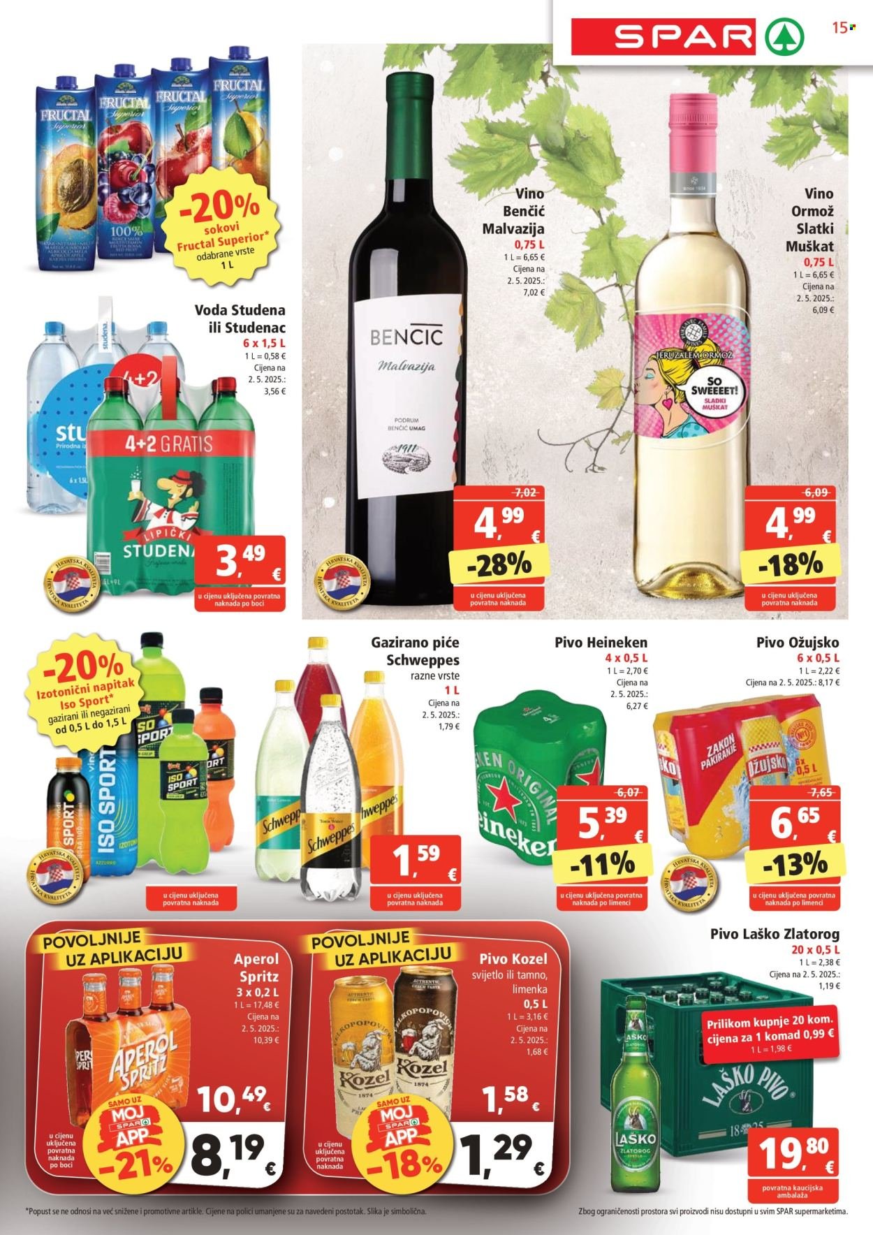 SPAR katalog - Od srijede 20.08.2025.