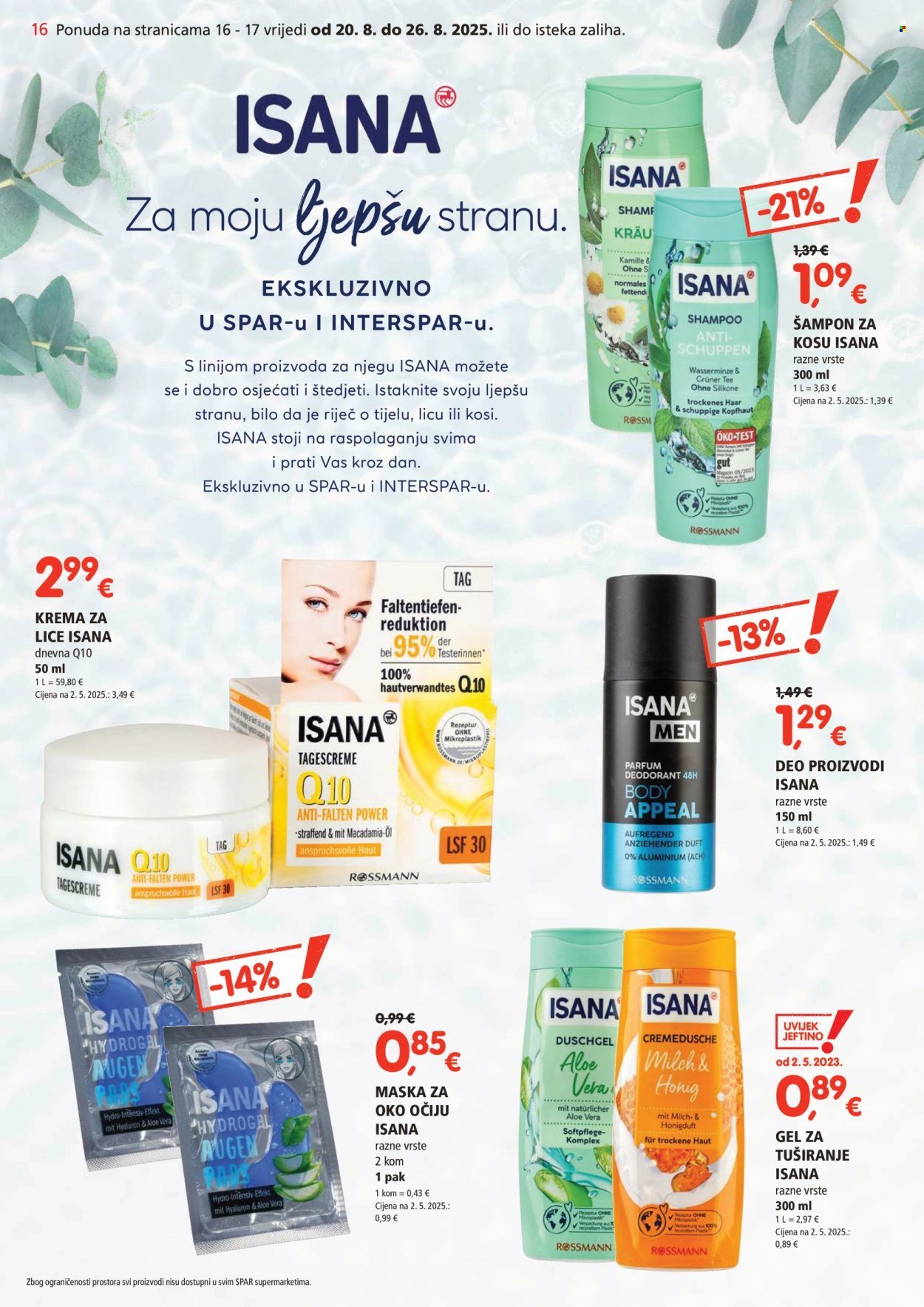 SPAR katalog - Od srijede 20.08.2025.