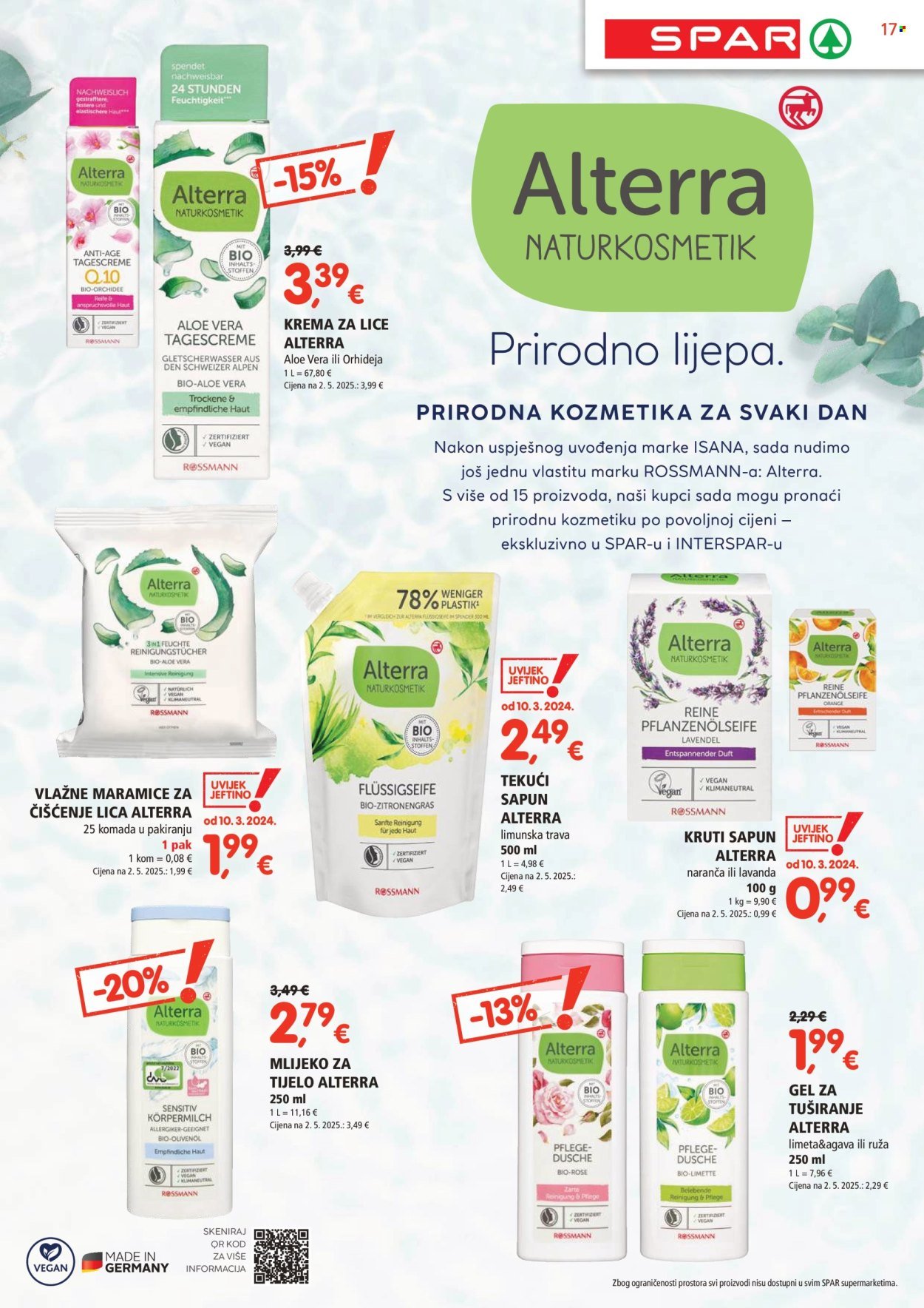SPAR katalog - Od srijede 20.08.2025.
