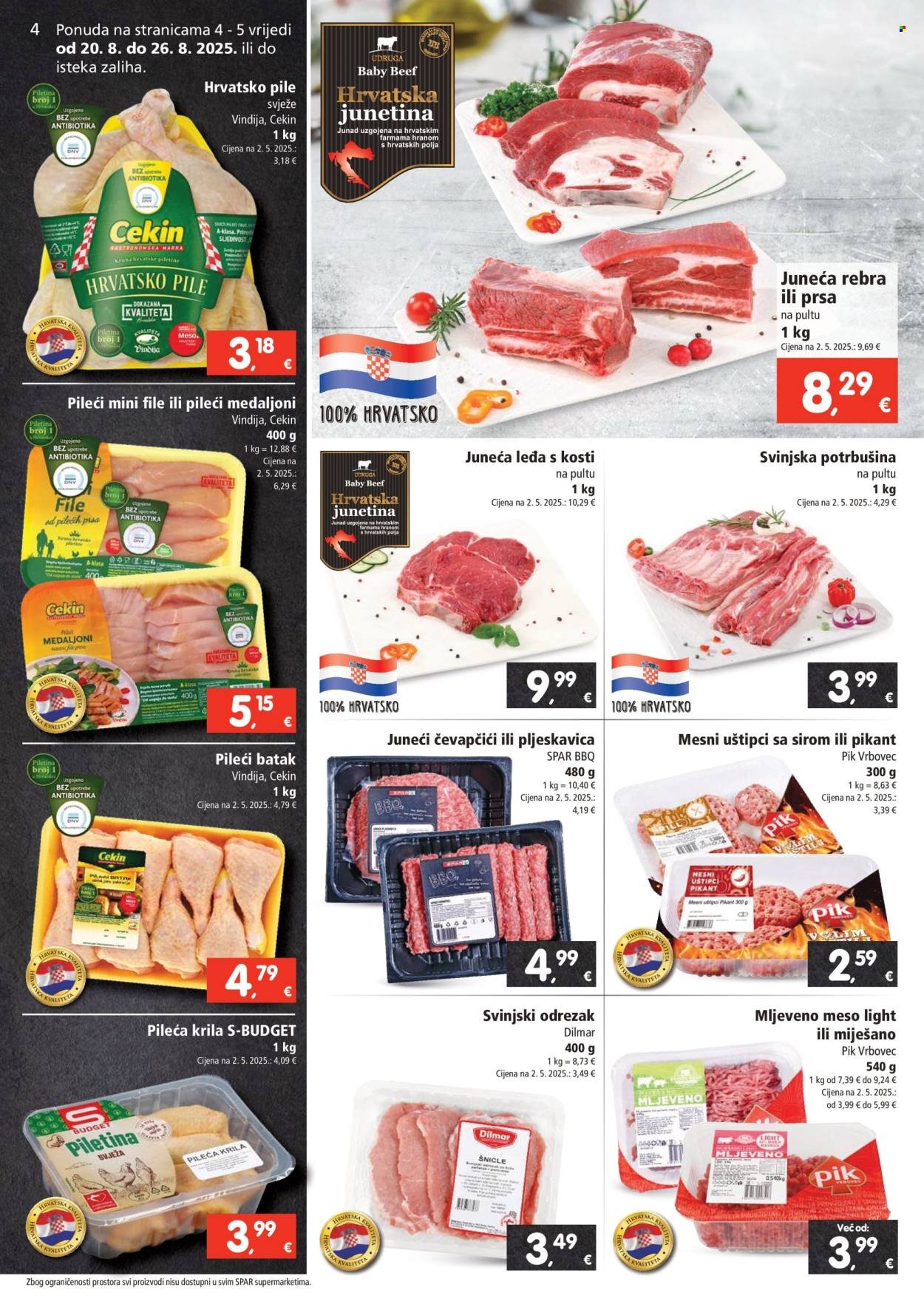 SPAR katalog - Od srijede 20.08.2025.