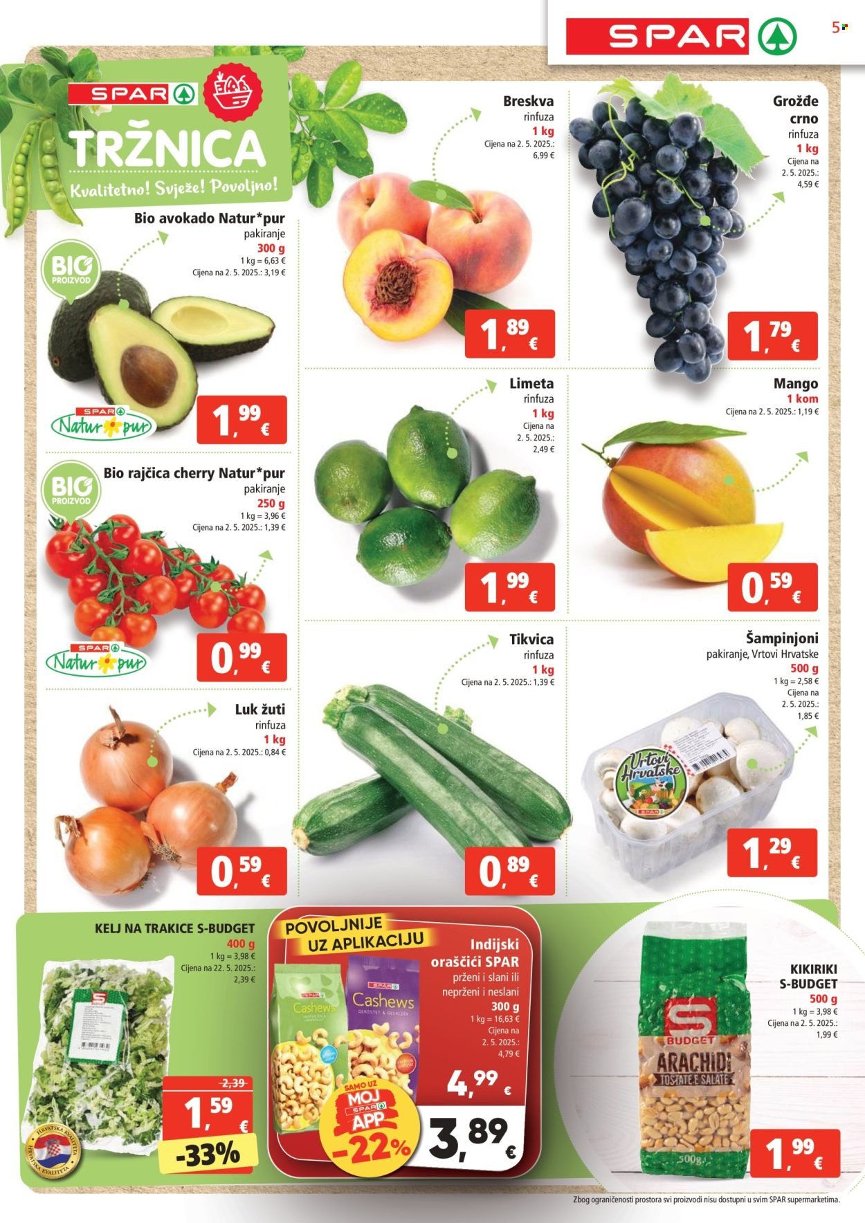 SPAR katalog - Od srijede 20.08.2025.