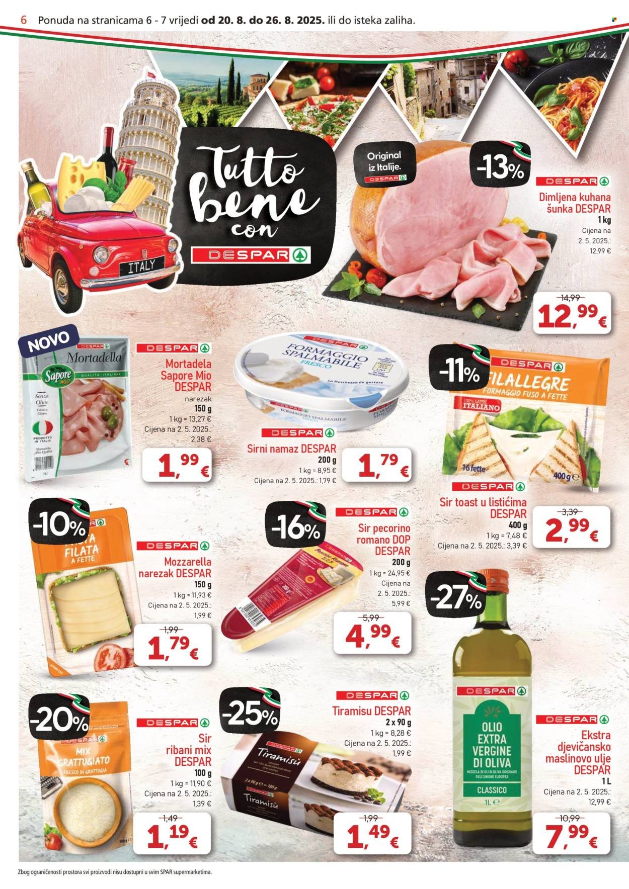 SPAR katalog - Od srijede 20.08.2025.