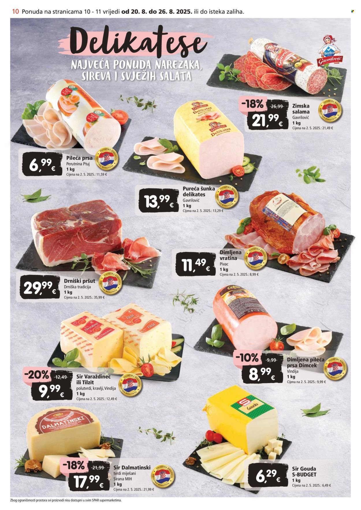 SPAR katalog - Od srijede 20.08.2025.