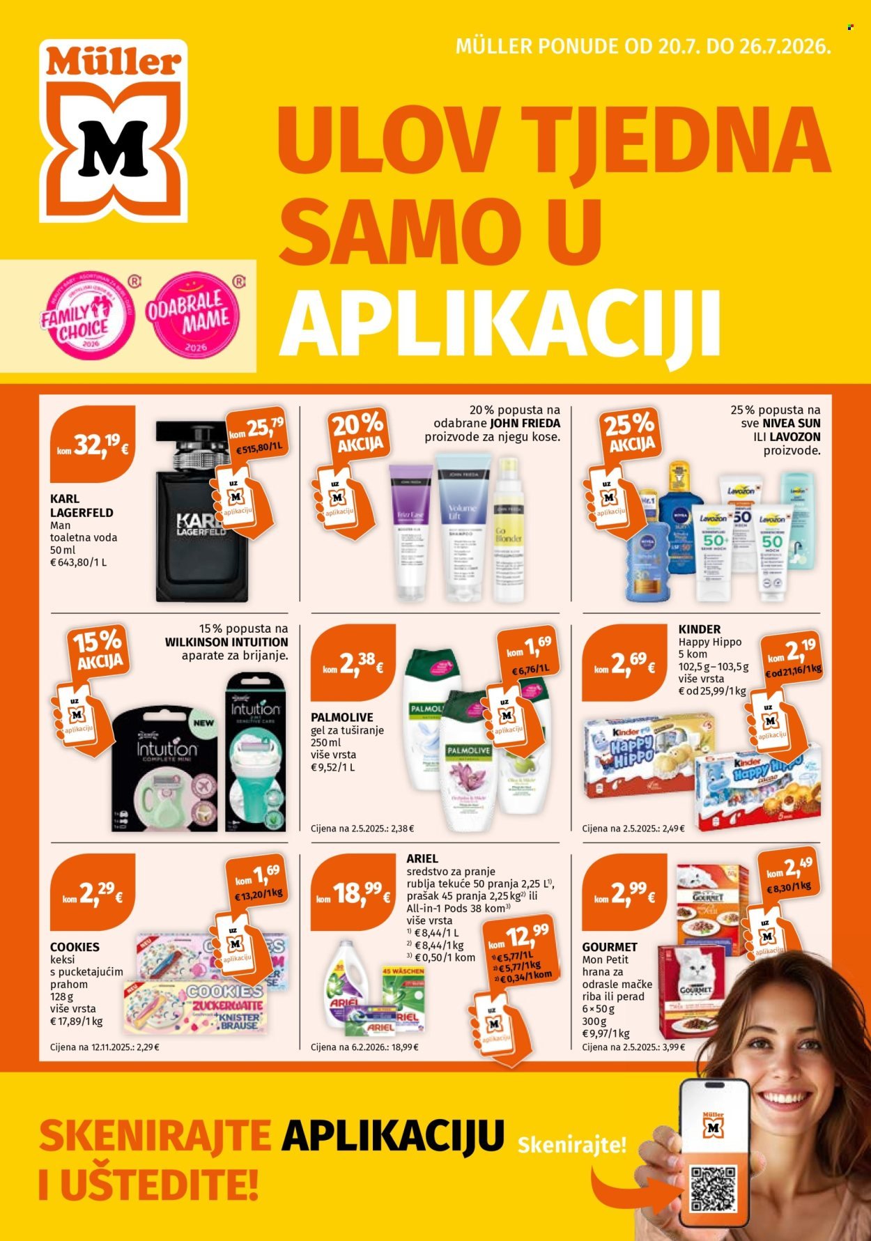 MÜLLER katalog - Od ponedeljka 20.07.2026.