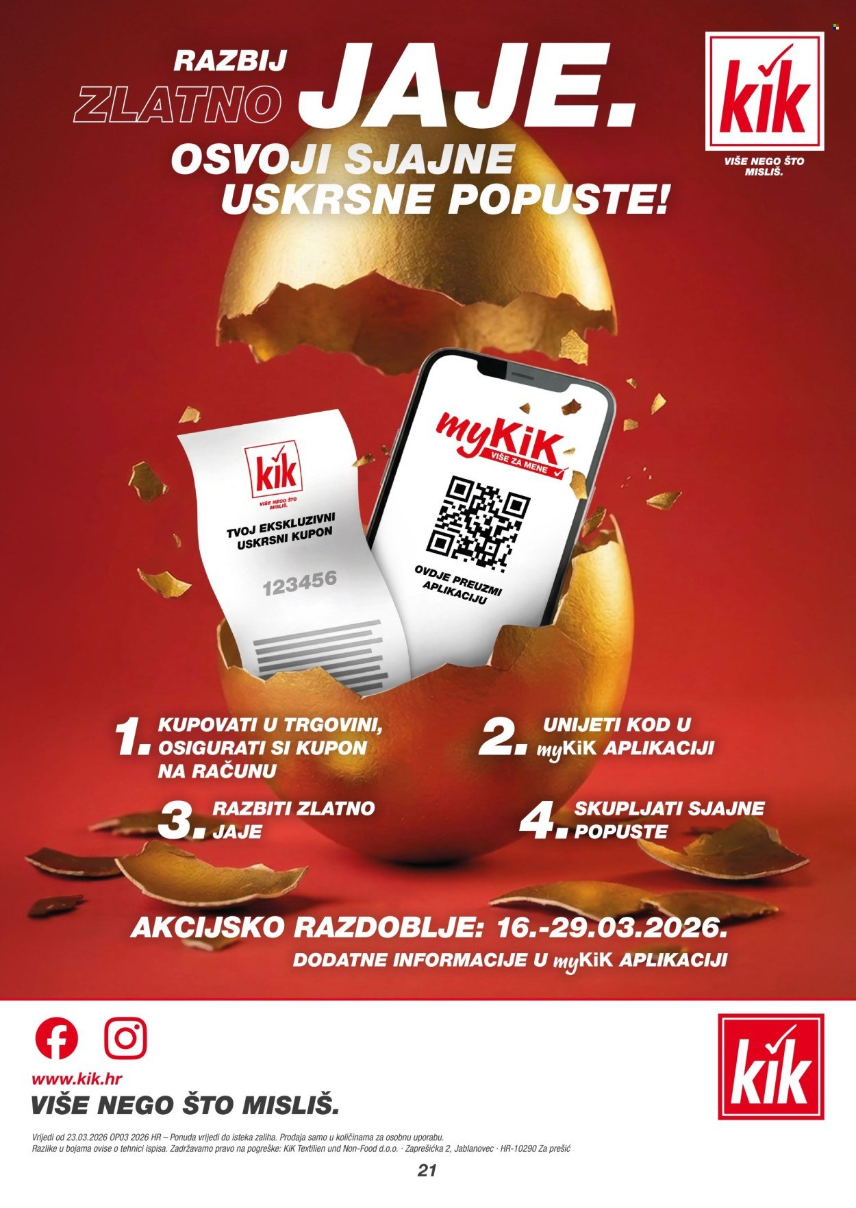 KIK katalog - Ožujak 2026