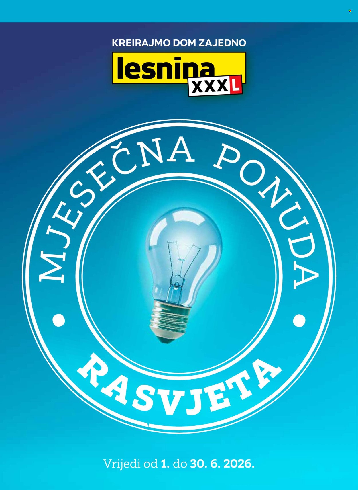 LESNINA katalog - Mjesečna ponuda rasvjete