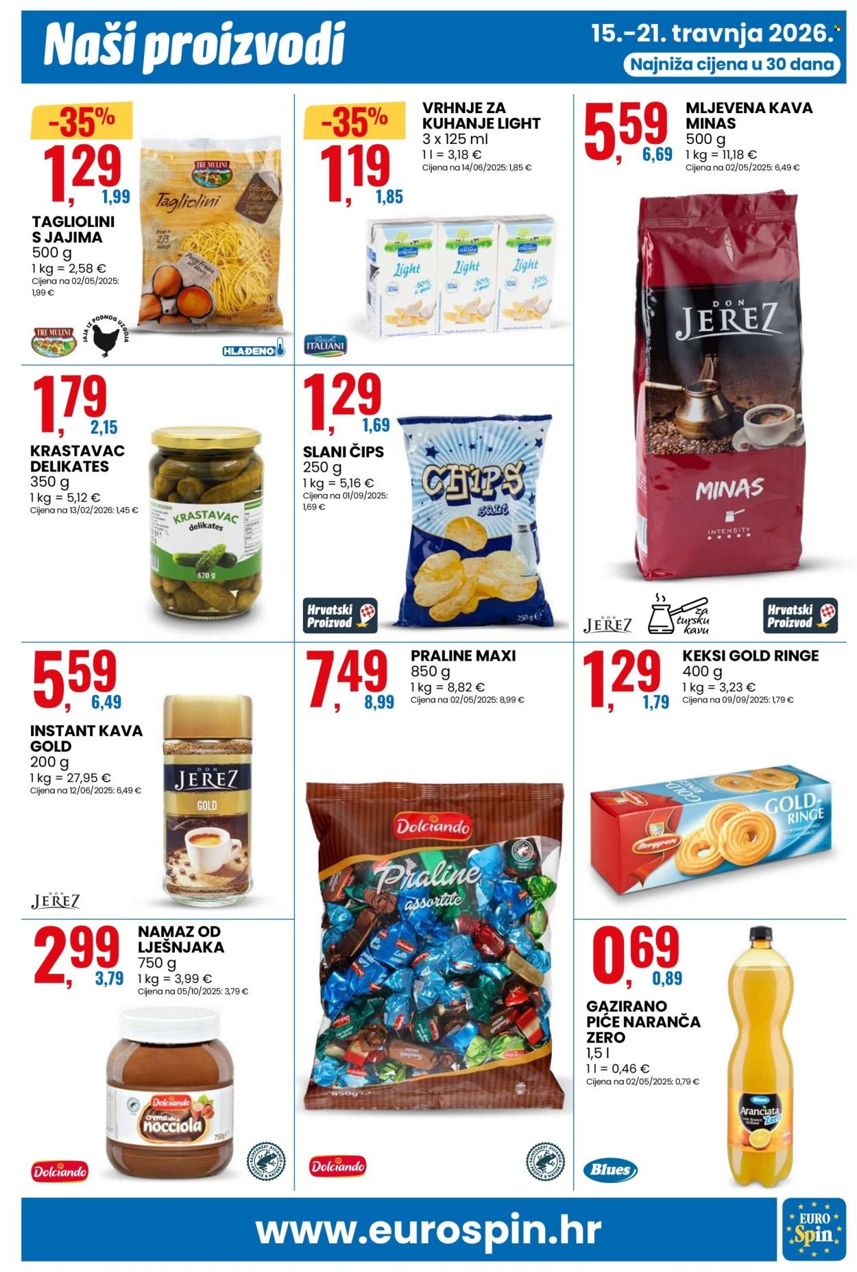 EUROSPIN katalog - Od srijede 15.04.2026.