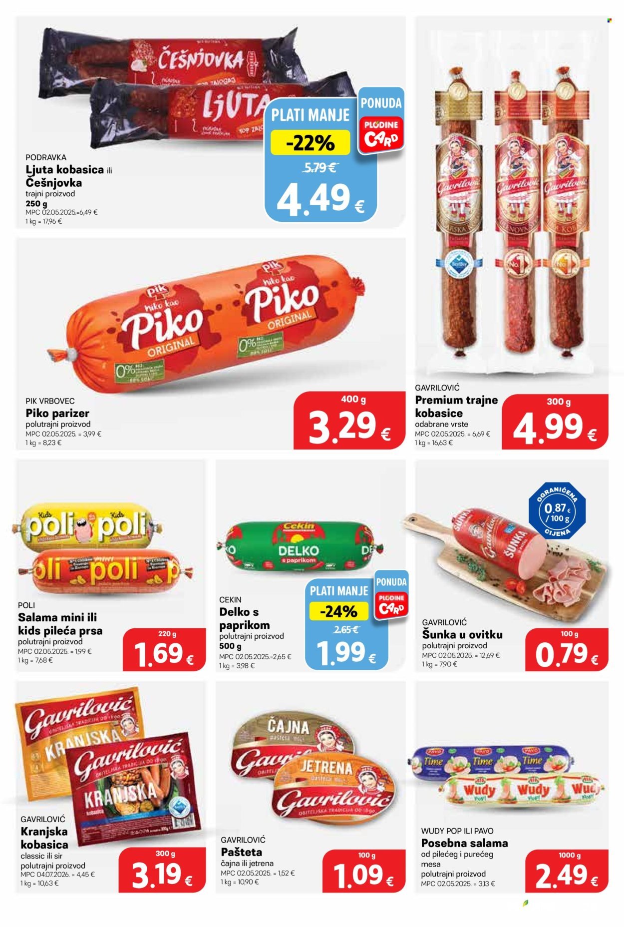 PLODINE katalog - Od srijede 12.08.2026.