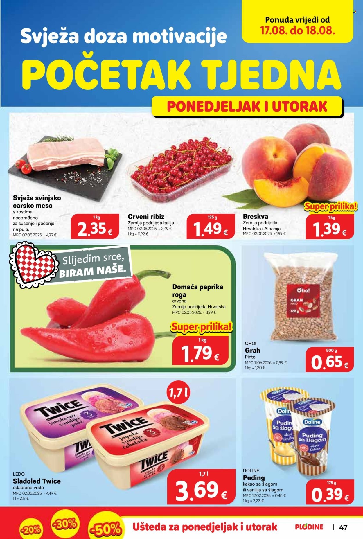 PLODINE katalog - Od srijede 12.08.2026.