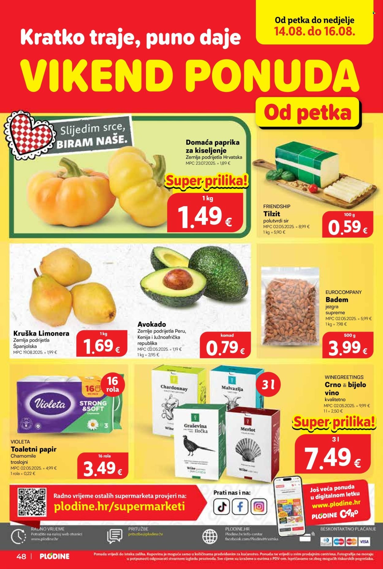 PLODINE katalog - Od srijede 12.08.2026.