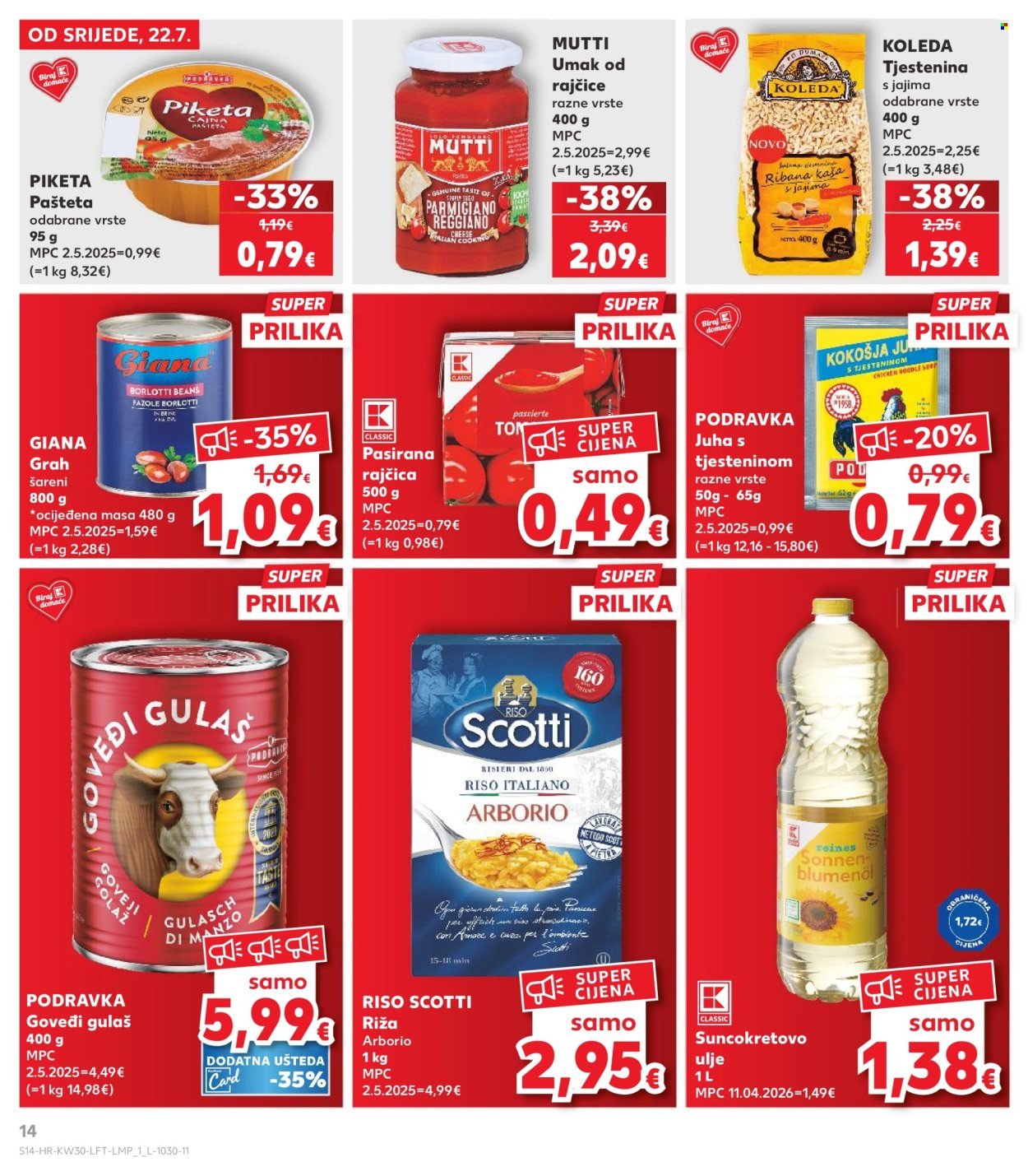 KAUFLAND katalog - ISTE CIJENE NA KOPNU I MORU