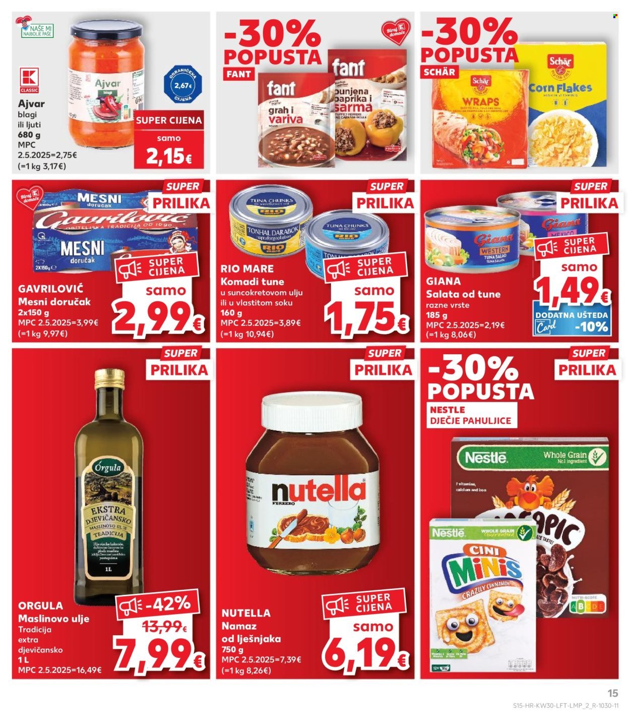 KAUFLAND katalog - ISTE CIJENE NA KOPNU I MORU