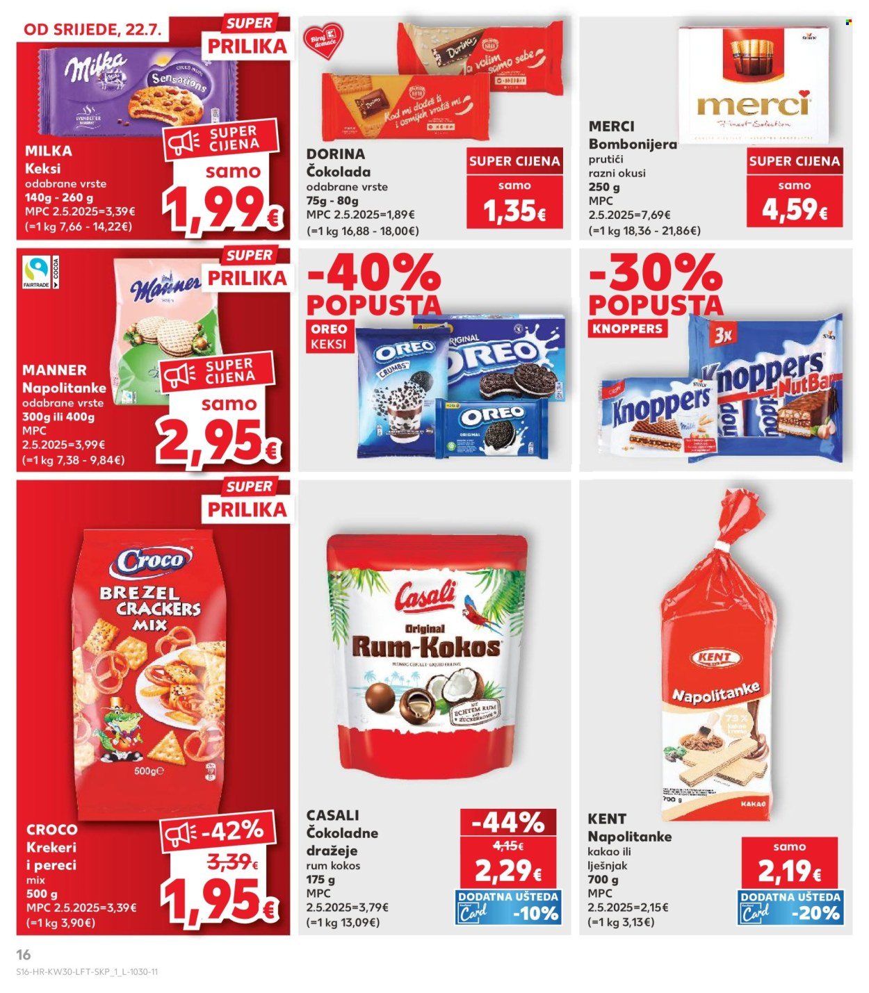 KAUFLAND katalog - ISTE CIJENE NA KOPNU I MORU
