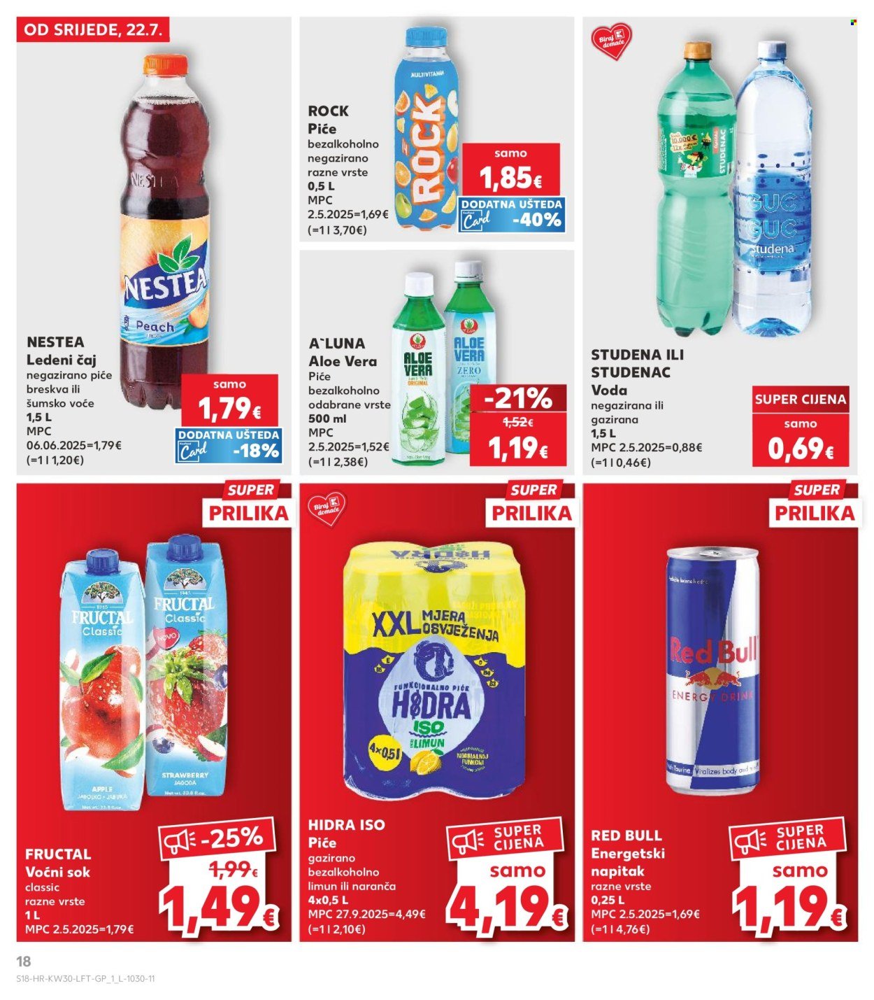 KAUFLAND katalog - ISTE CIJENE NA KOPNU I MORU