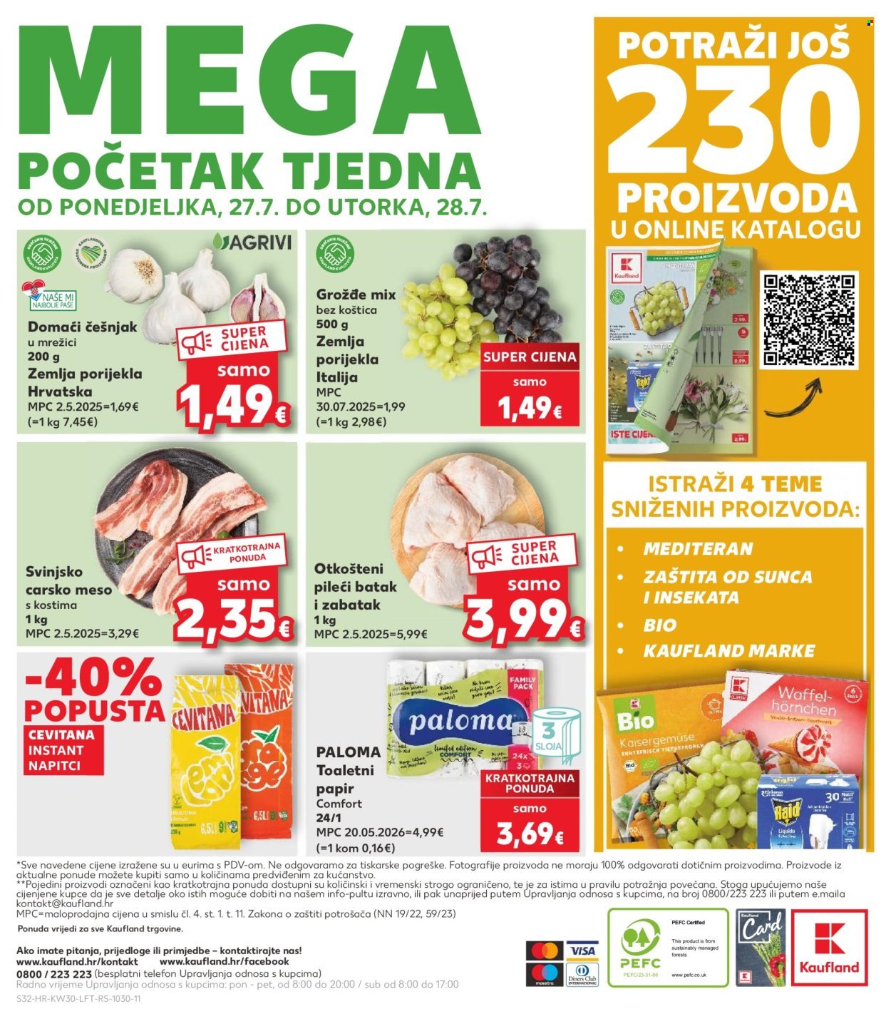 KAUFLAND katalog - ISTE CIJENE NA KOPNU I MORU