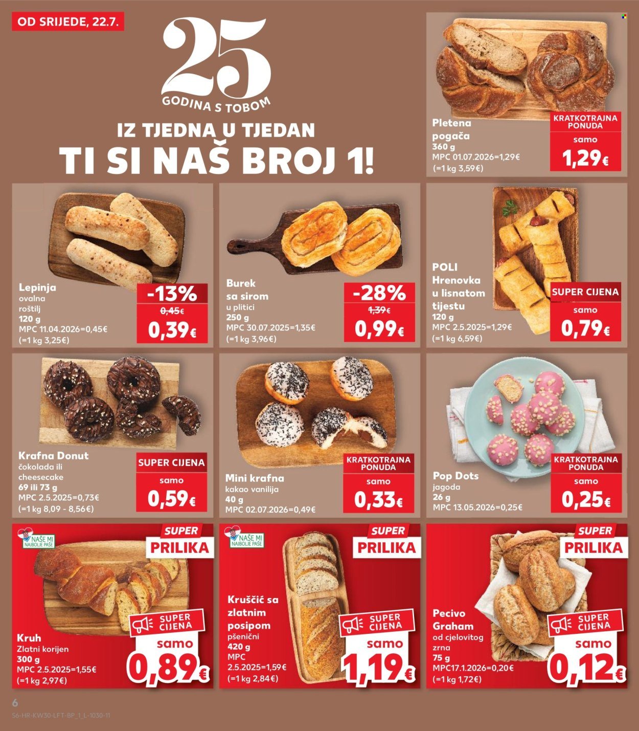 KAUFLAND katalog - ISTE CIJENE NA KOPNU I MORU