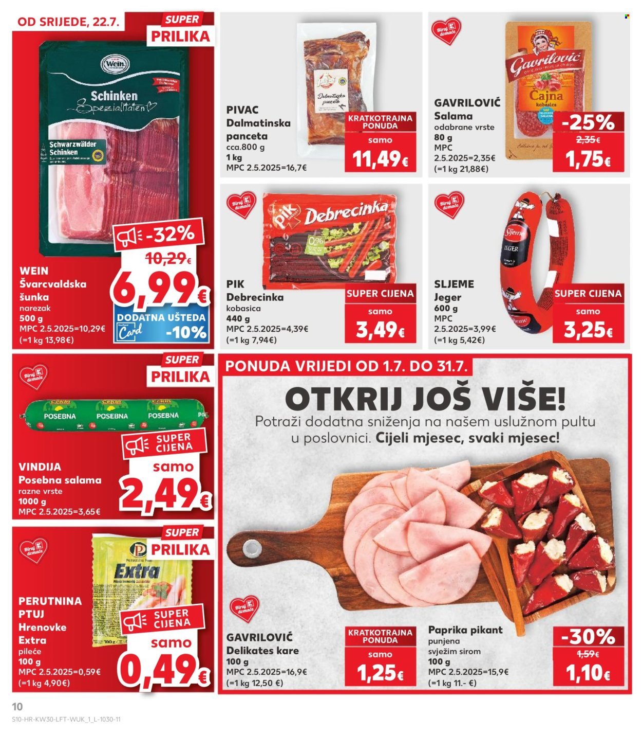 KAUFLAND katalog - ISTE CIJENE NA KOPNU I MORU