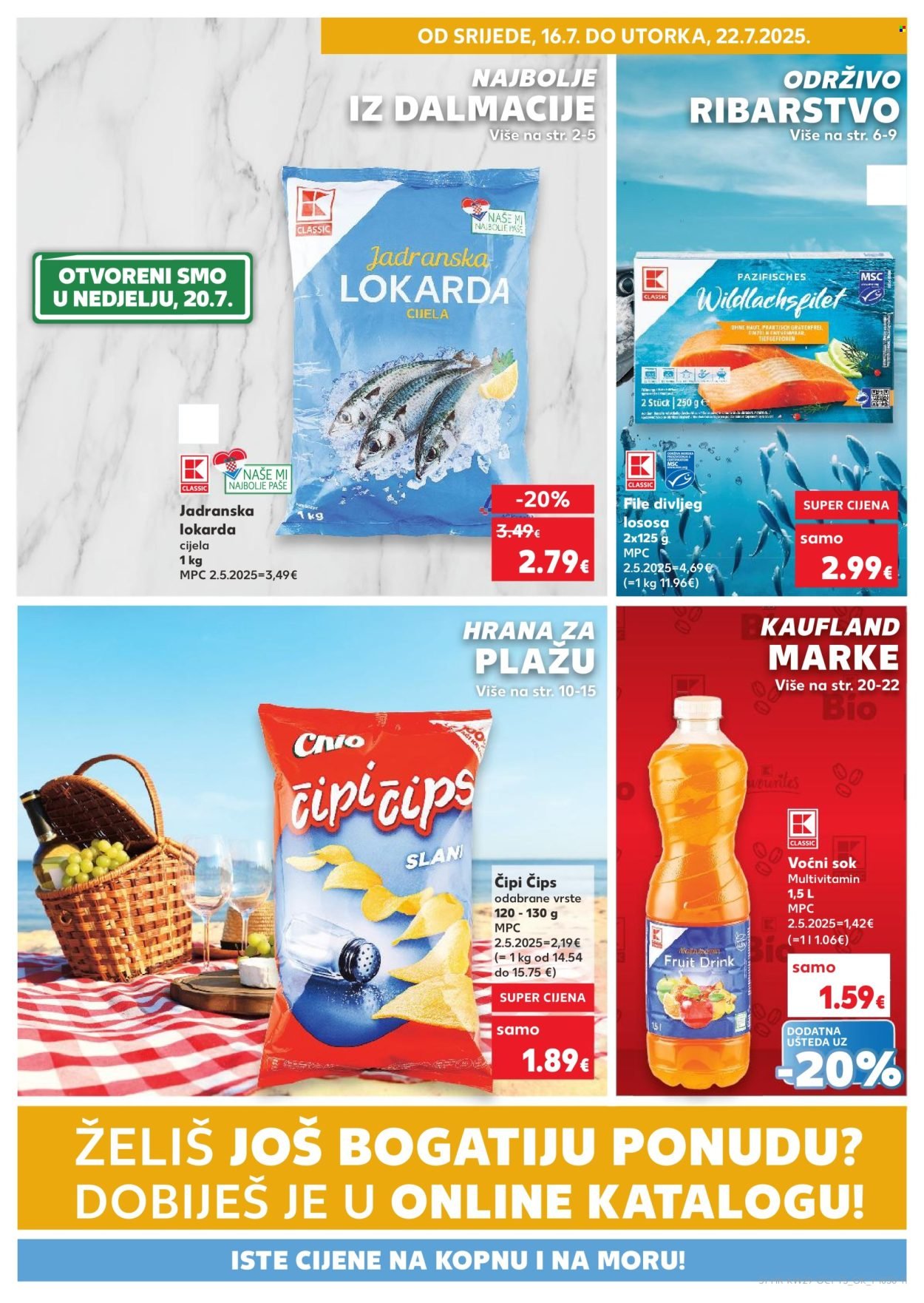 KAUFLAND katalog - Od srijede 16.07.2025.