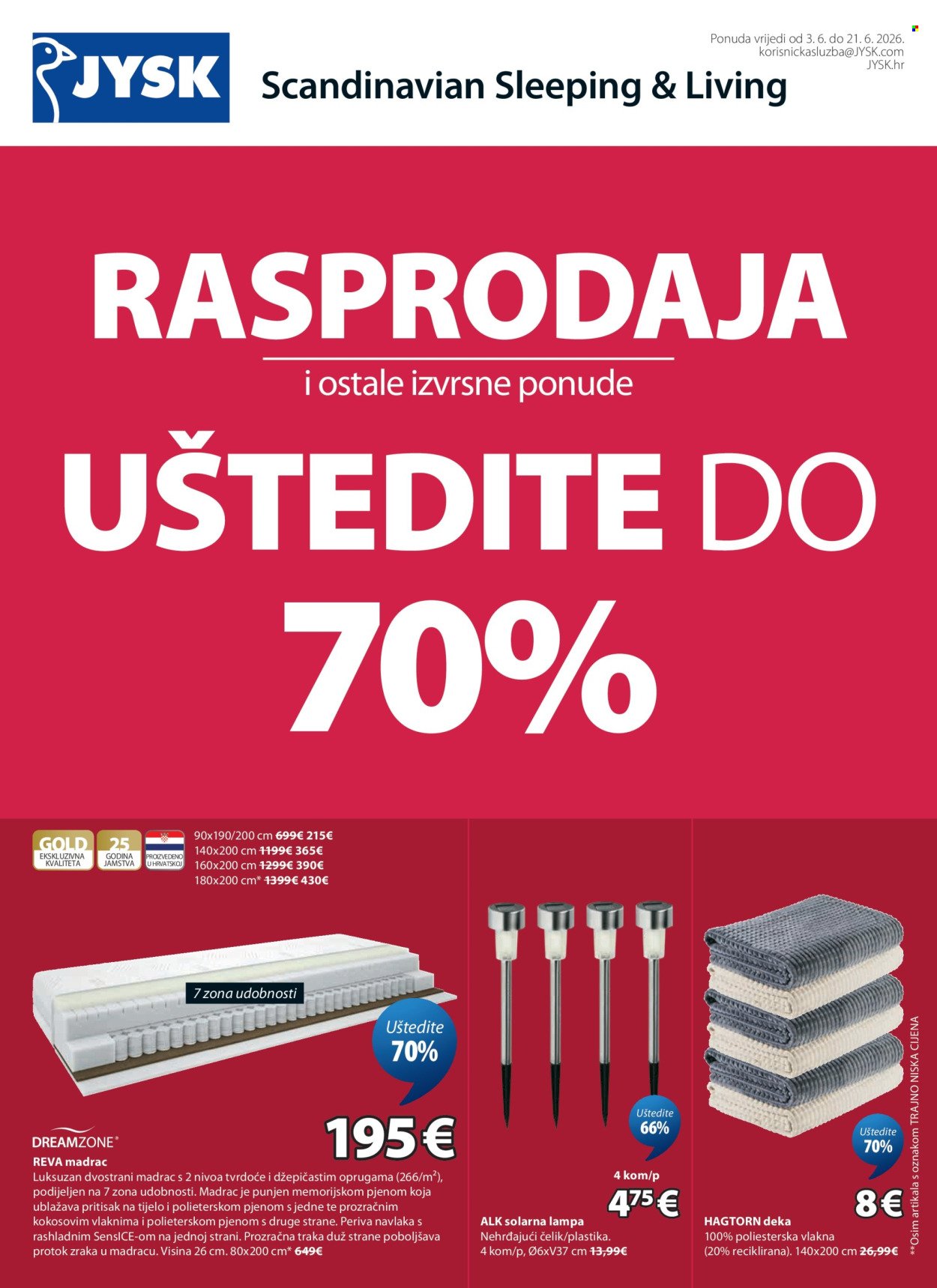 JYSK katalog - Tjedne ponude