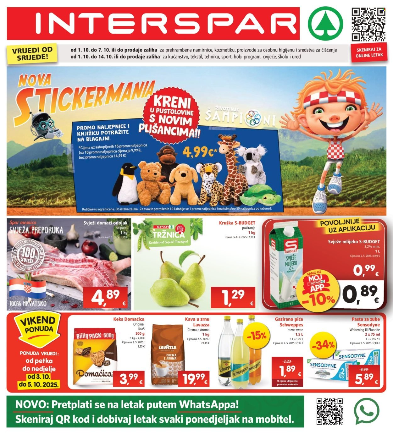 INTERSPAR katalog - Od srijede 01.10.2025.