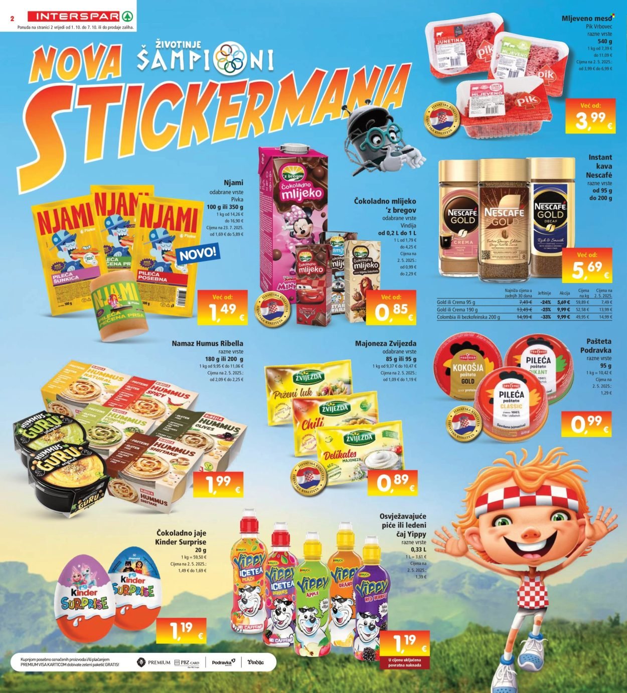 INTERSPAR katalog - Od srijede 01.10.2025.