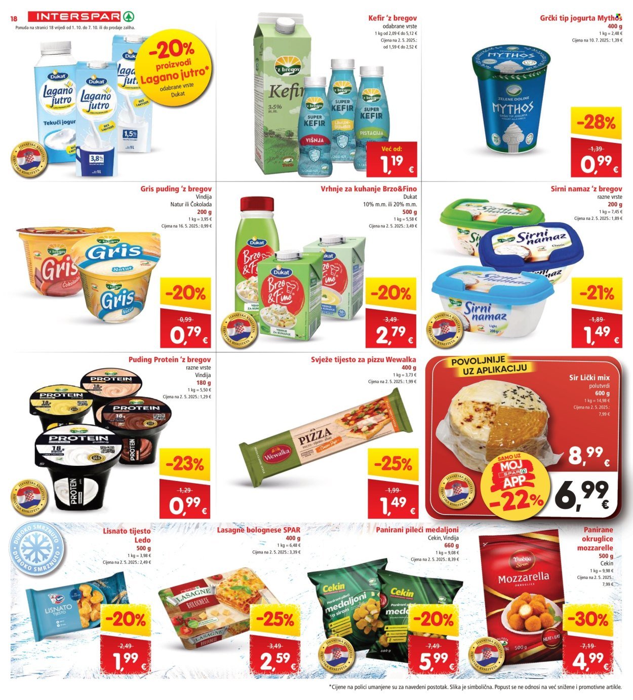 INTERSPAR katalog - Od srijede 01.10.2025.