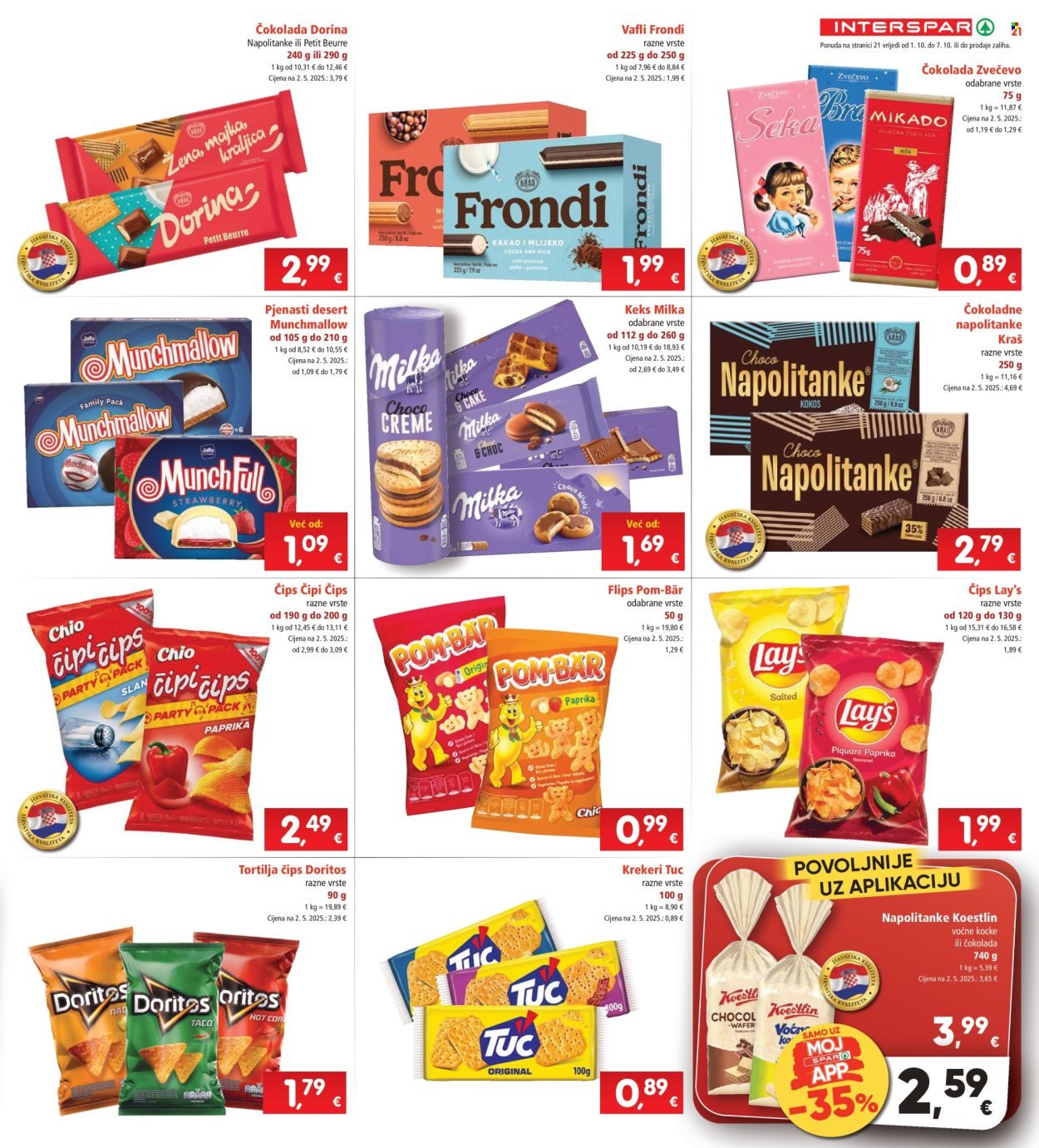 INTERSPAR katalog - Od srijede 01.10.2025.