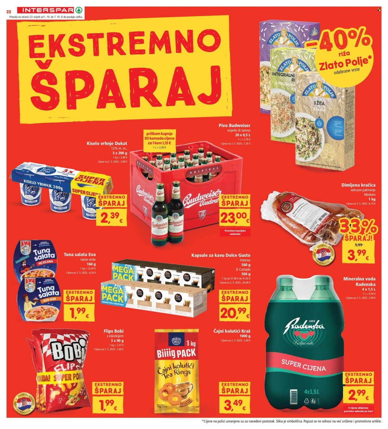 INTERSPAR katalog - Od srijede 01.10.2025.