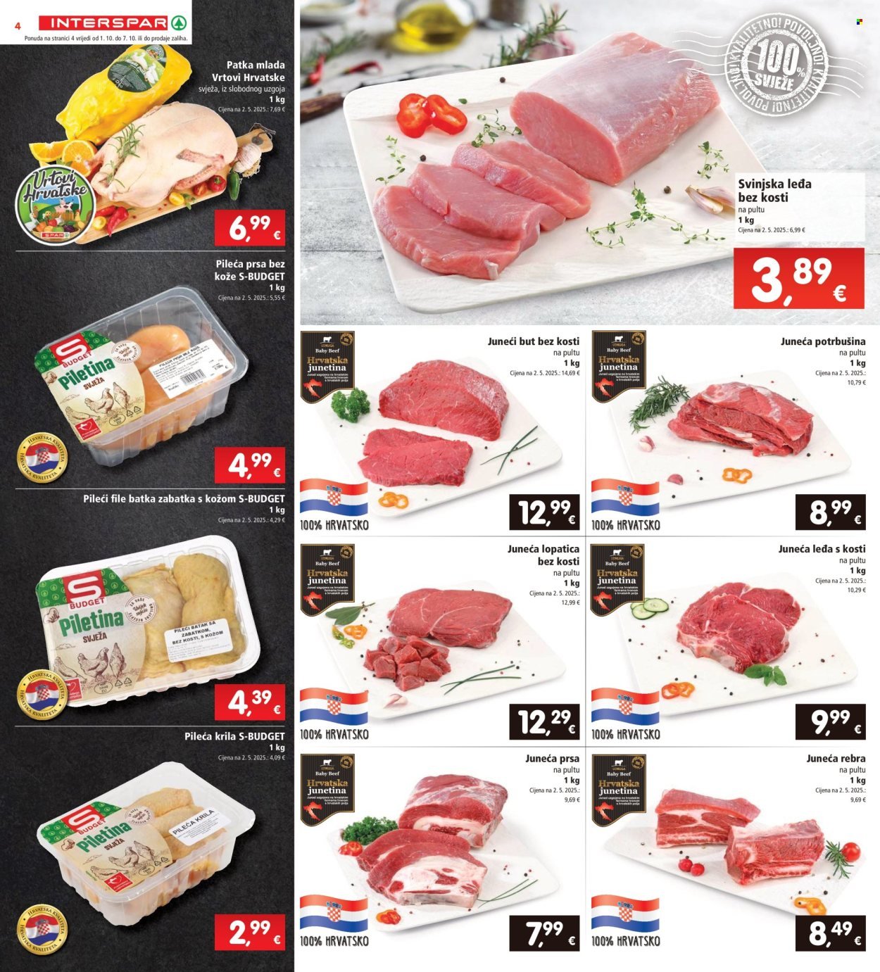 INTERSPAR katalog - Od srijede 01.10.2025.