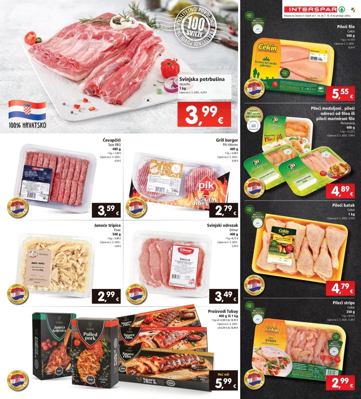 INTERSPAR katalog - Od srijede 01.10.2025.