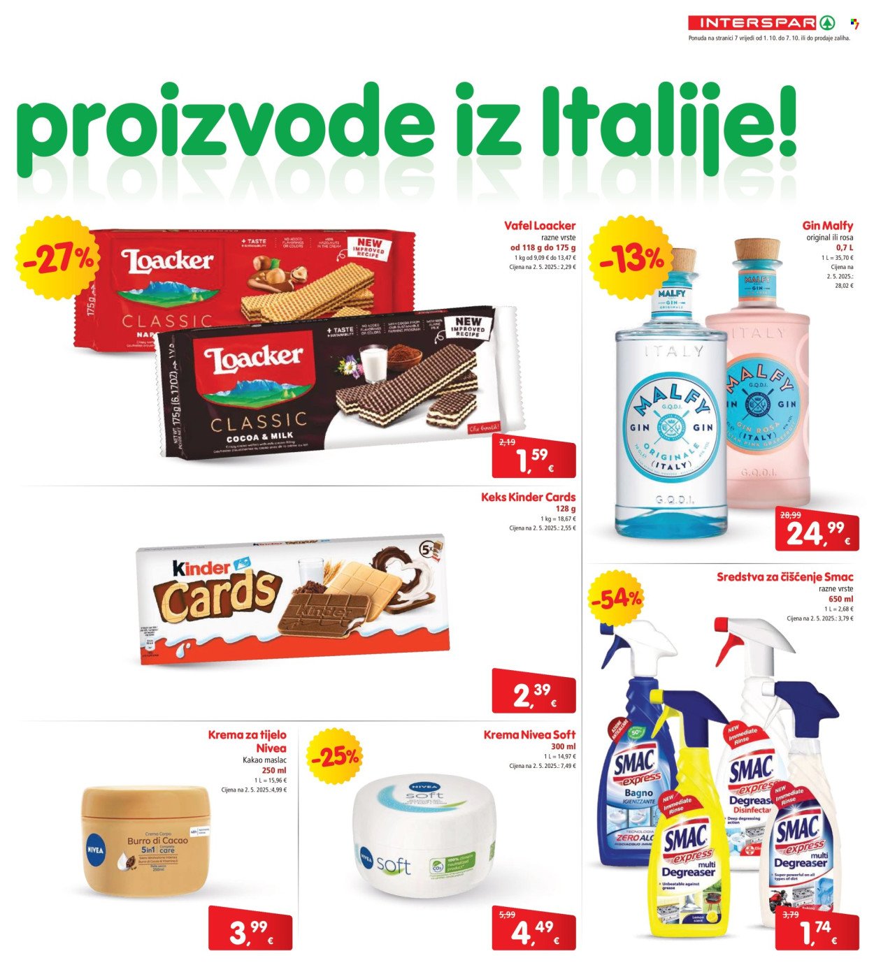 INTERSPAR katalog - Od srijede 01.10.2025.