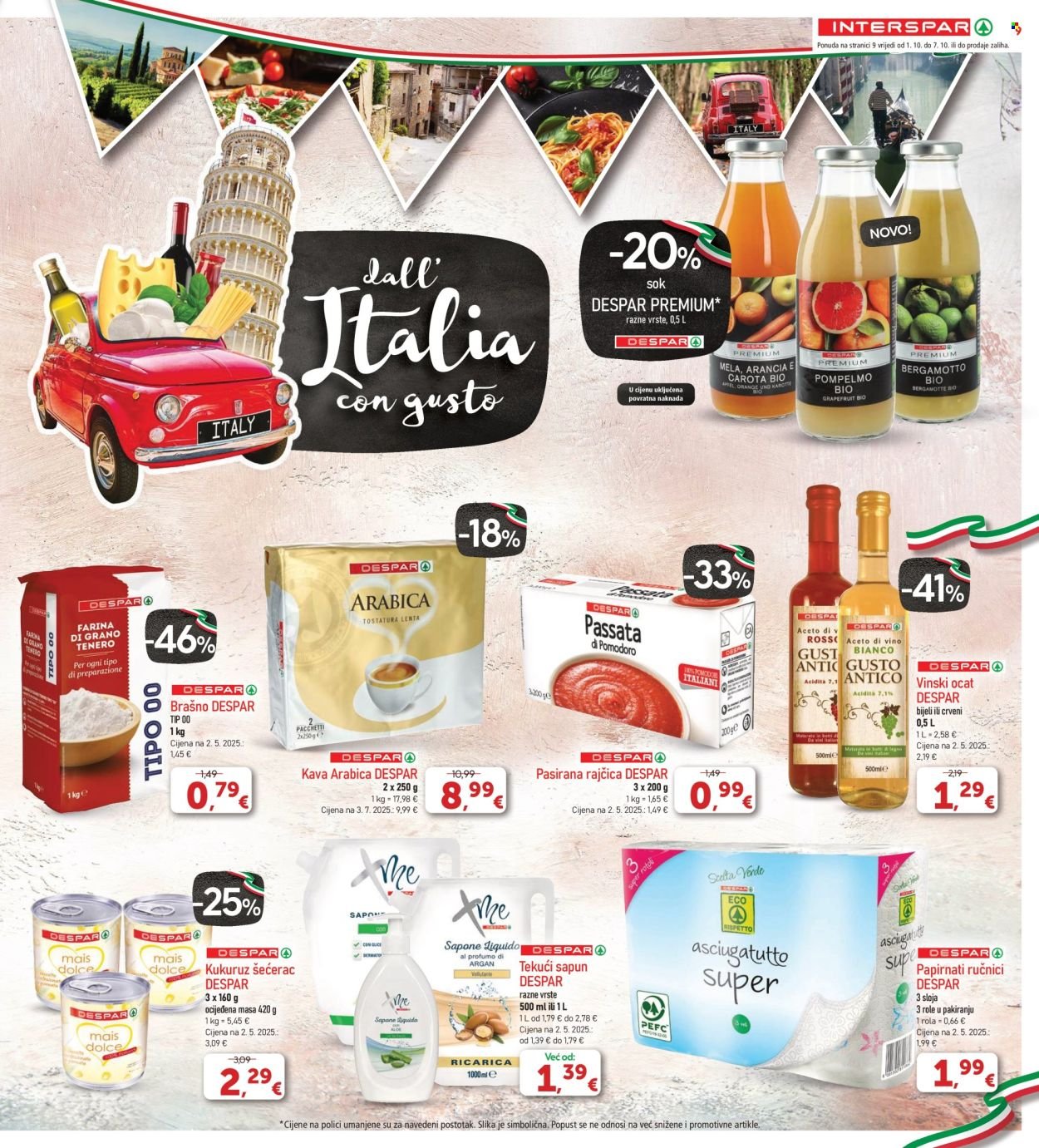 INTERSPAR katalog - Od srijede 01.10.2025.