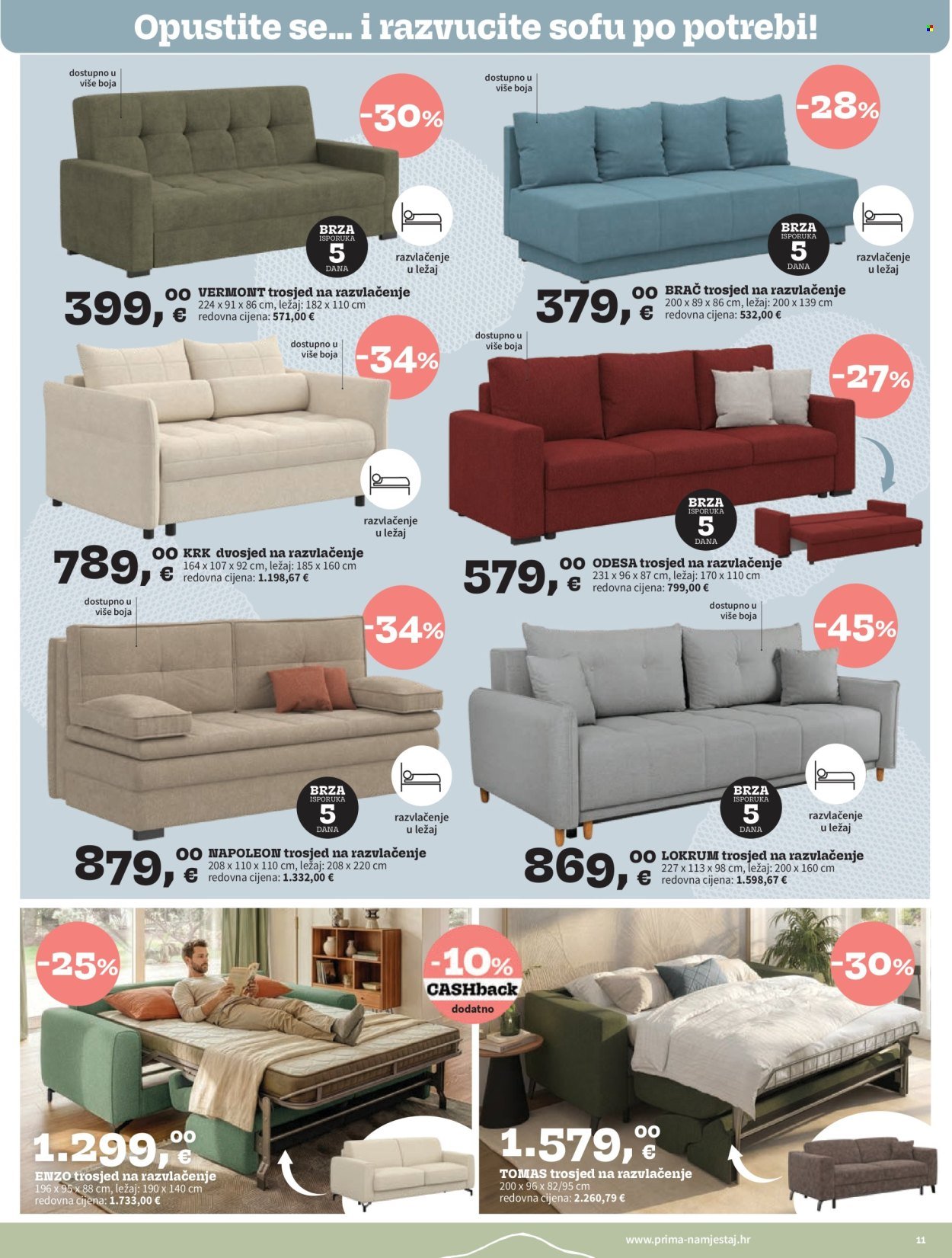 PRIMA katalog - Samo vrhunska udobnost. Bez čekanja.