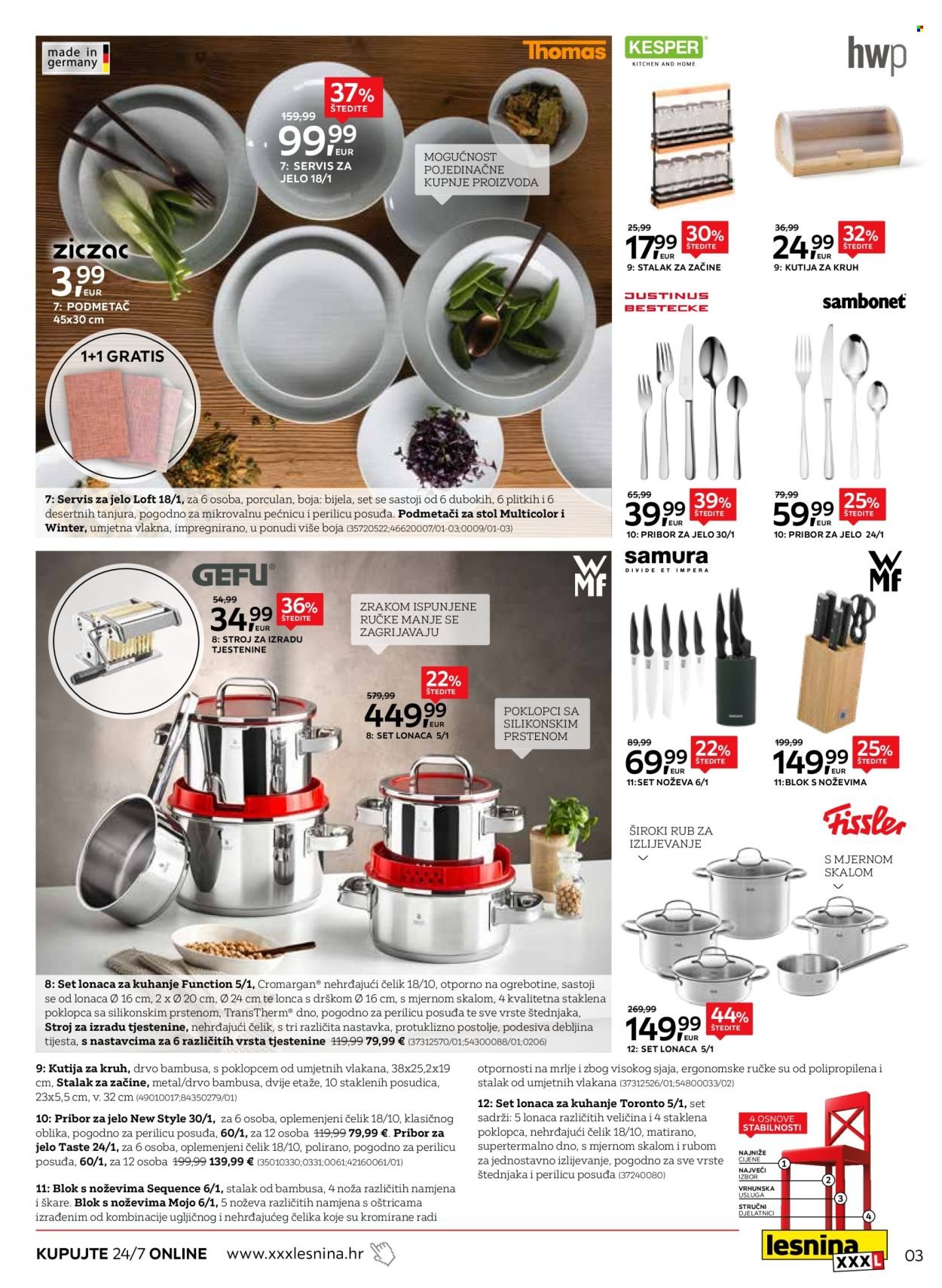 LESNINA katalog - Elegancija serviranja