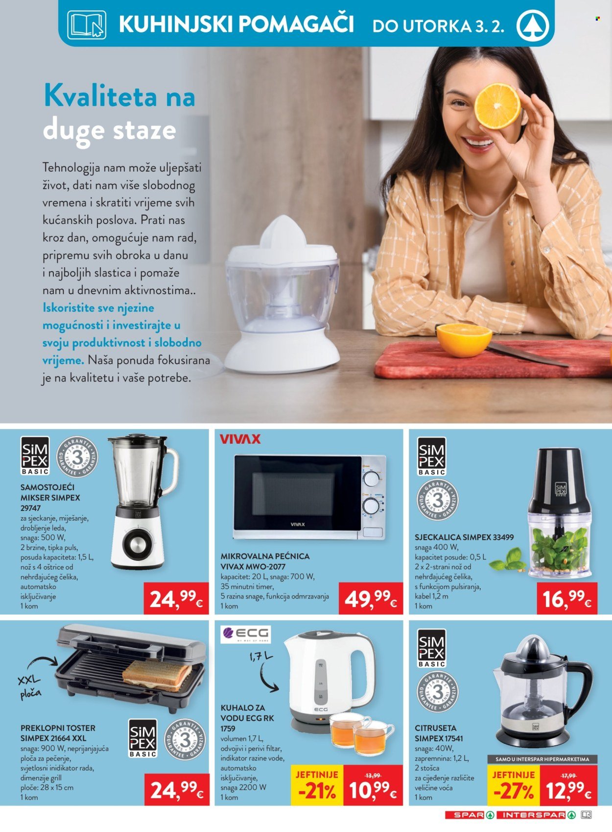 SPAR katalog - Od srijede 21.01.2026.