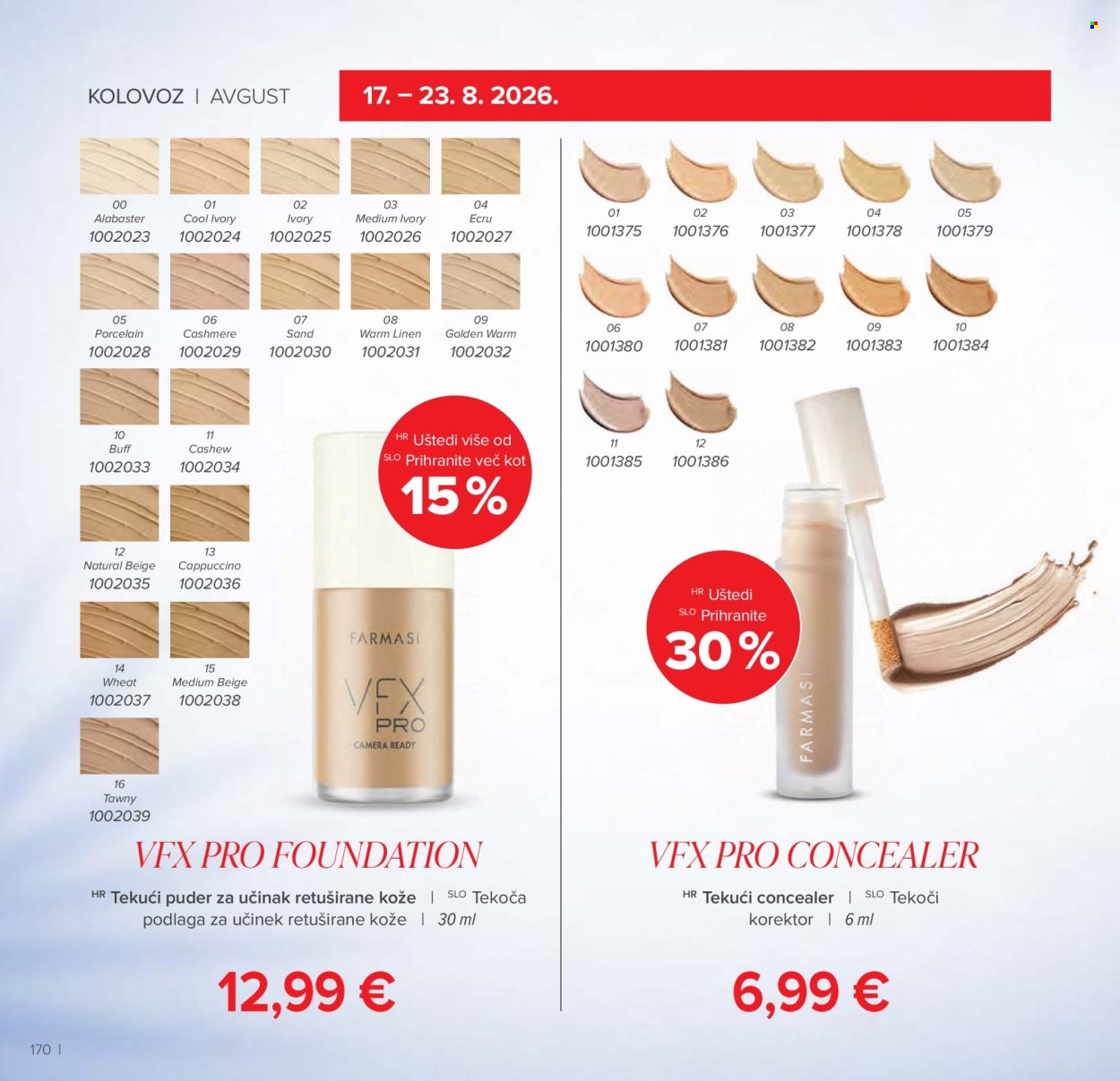 FARMASI katalog - Od srijede 01.07.2026.