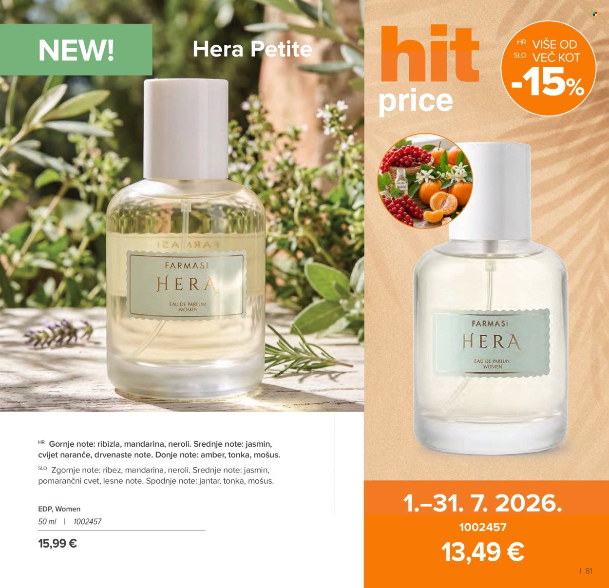 FARMASI katalog - Od srijede 01.07.2026.