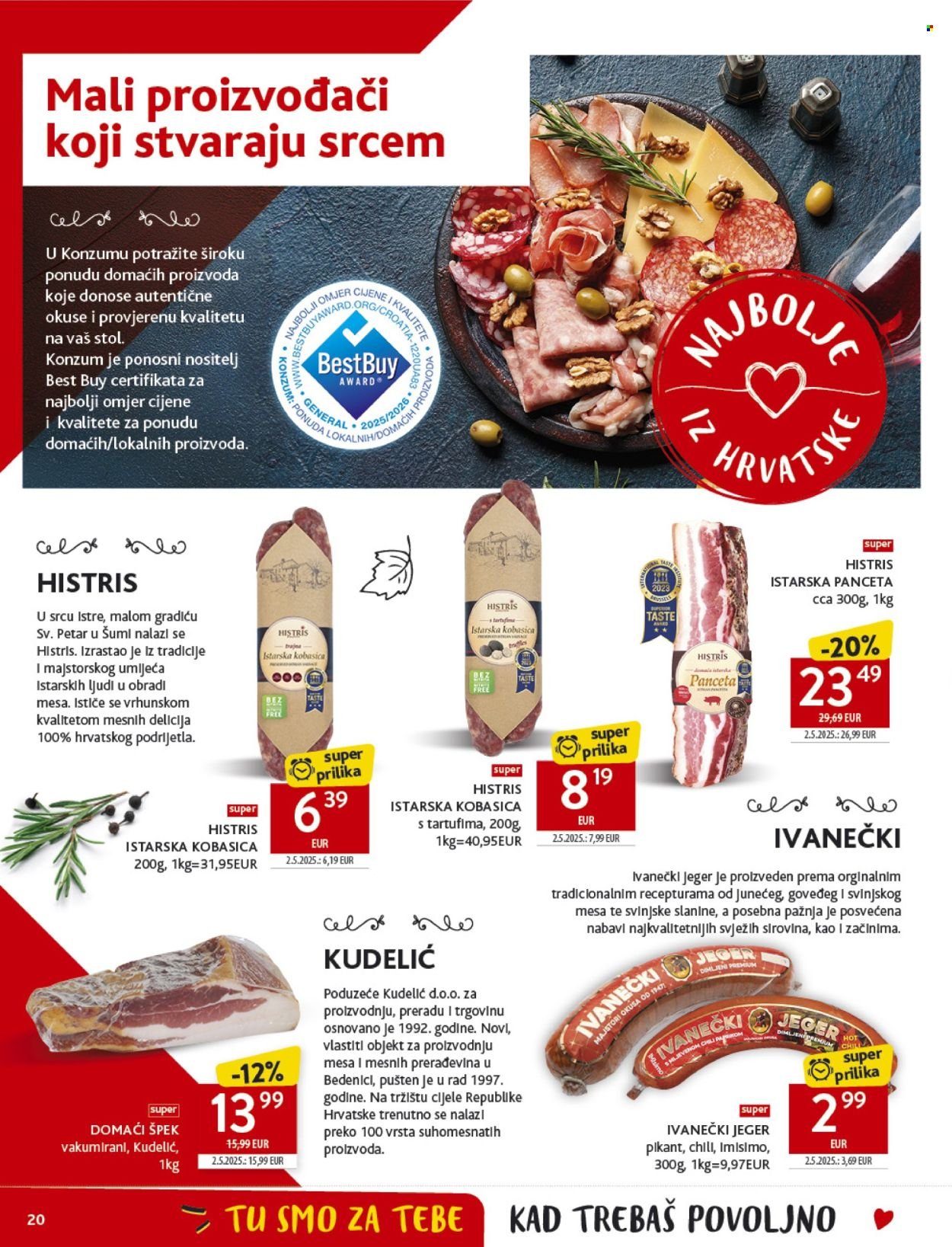 KONZUM katalog - Od srijede 08.10.2025.
