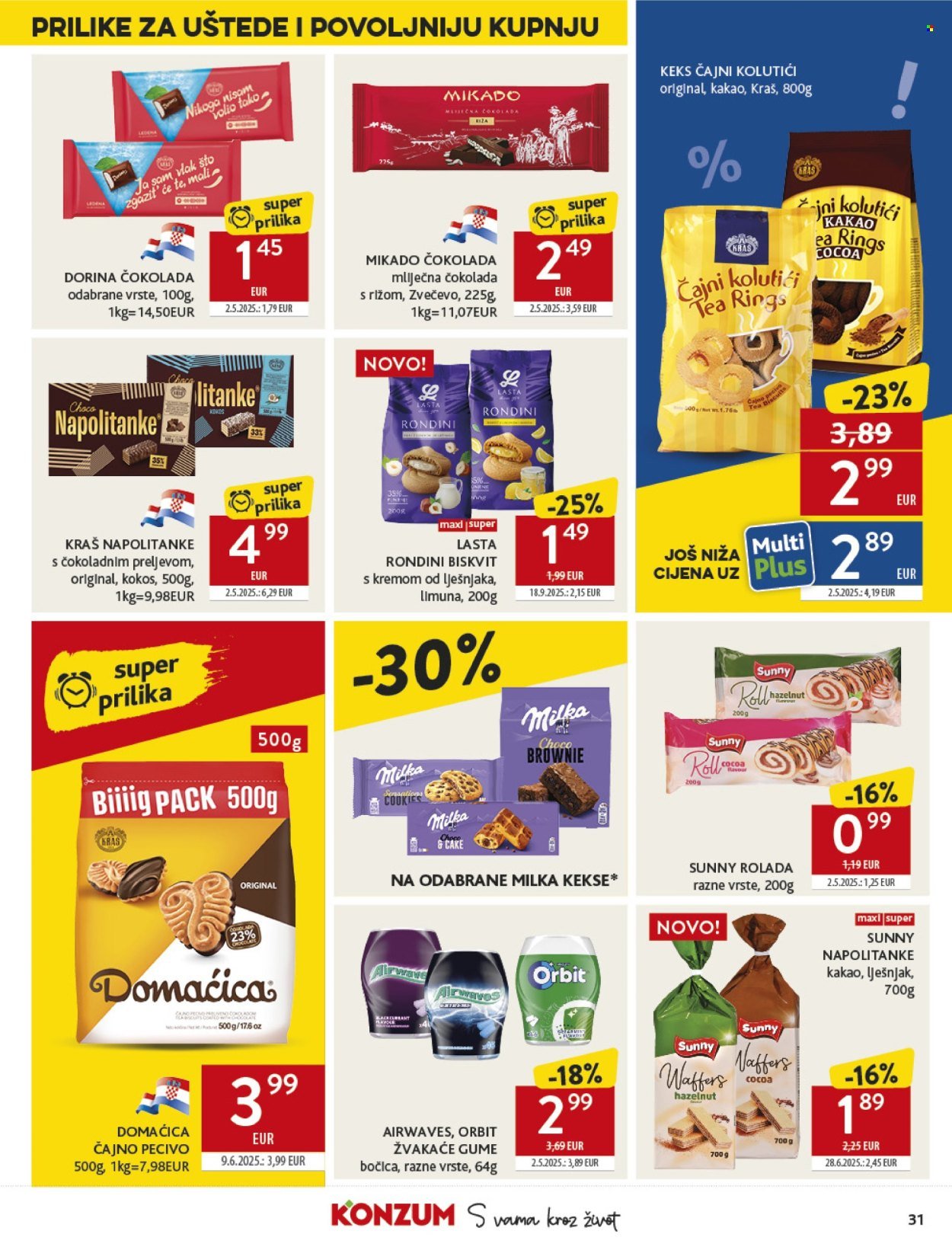 KONZUM katalog - Od srijede 08.10.2025.