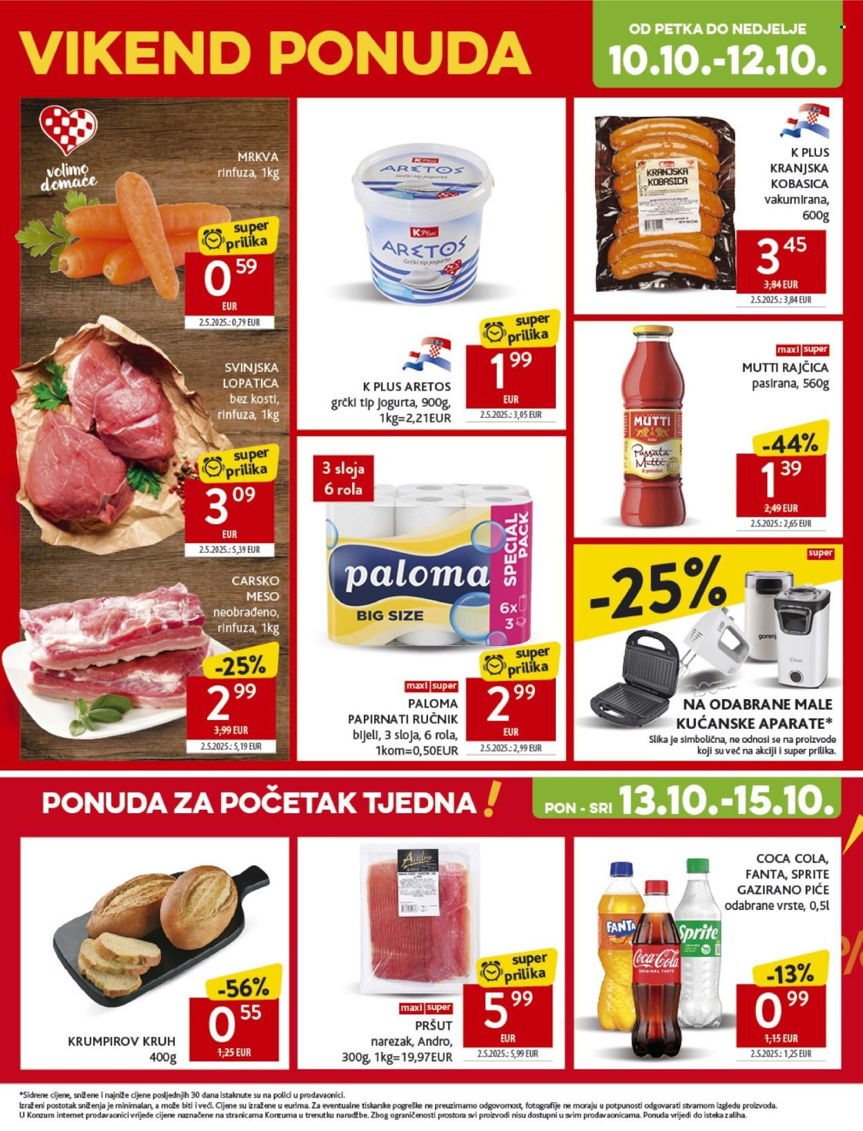 KONZUM katalog - Od srijede 08.10.2025.