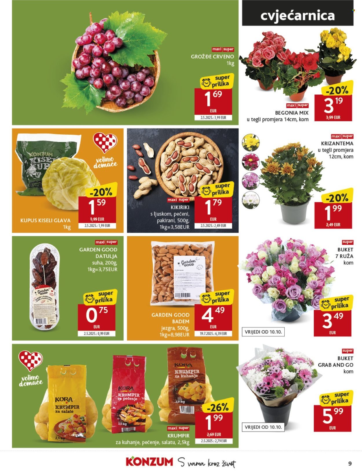 KONZUM katalog - Od srijede 08.10.2025.