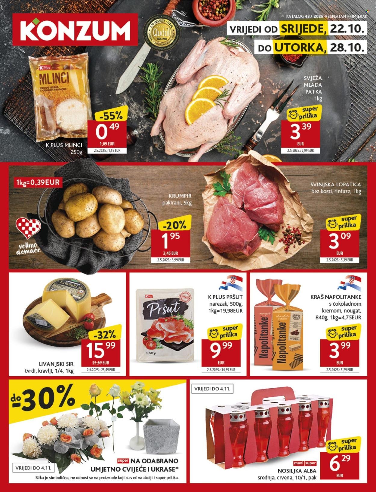 KONZUM katalog - Od srijede 22.10.2025.