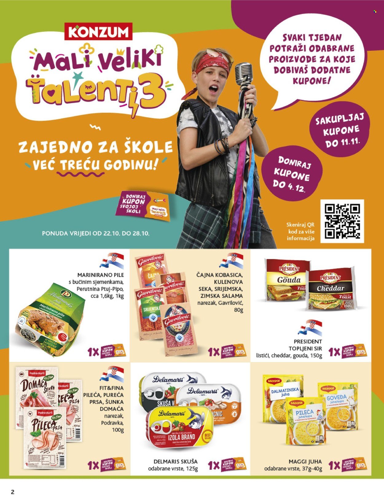 KONZUM katalog - Od srijede 22.10.2025.