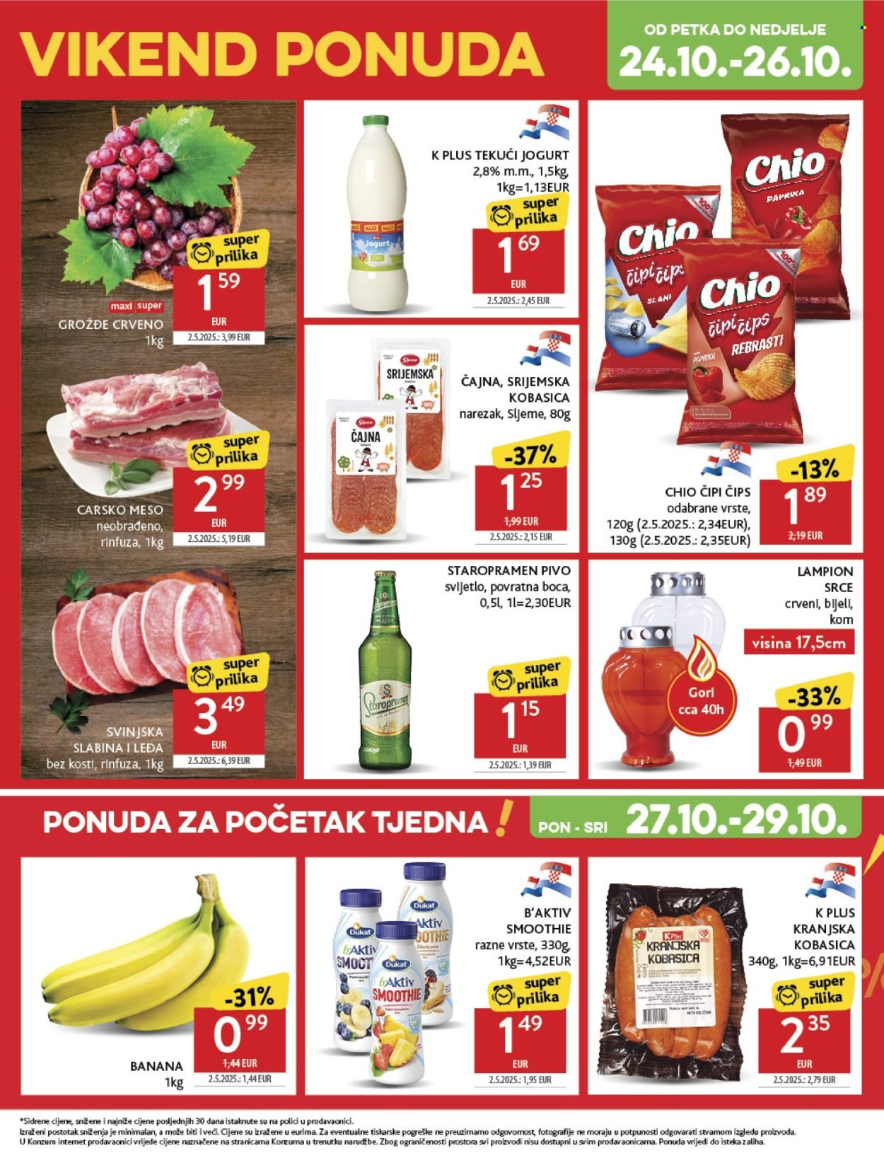 KONZUM katalog - Od srijede 22.10.2025.