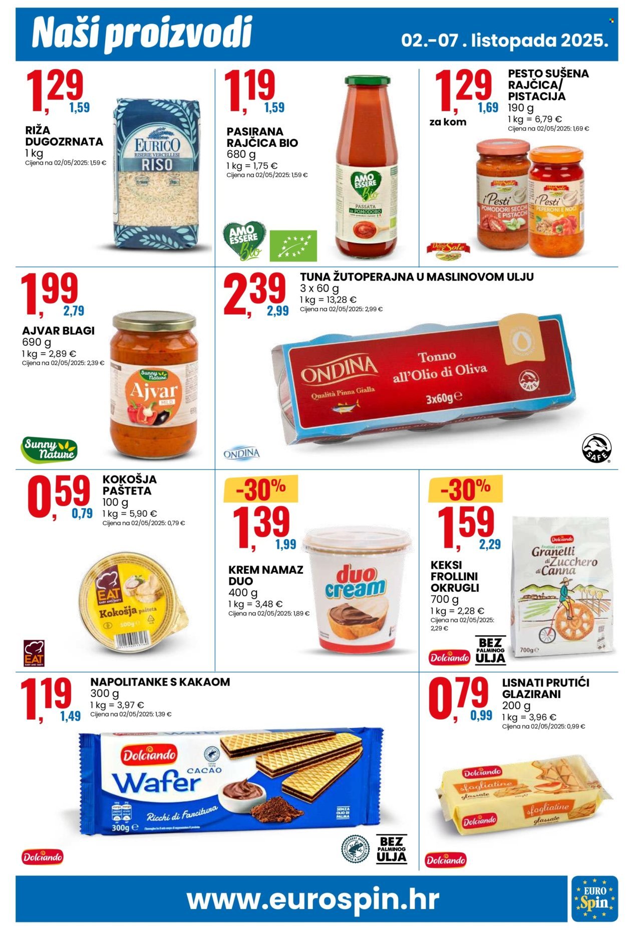 EUROSPIN katalog - Od četvrtka 02.10.2025.