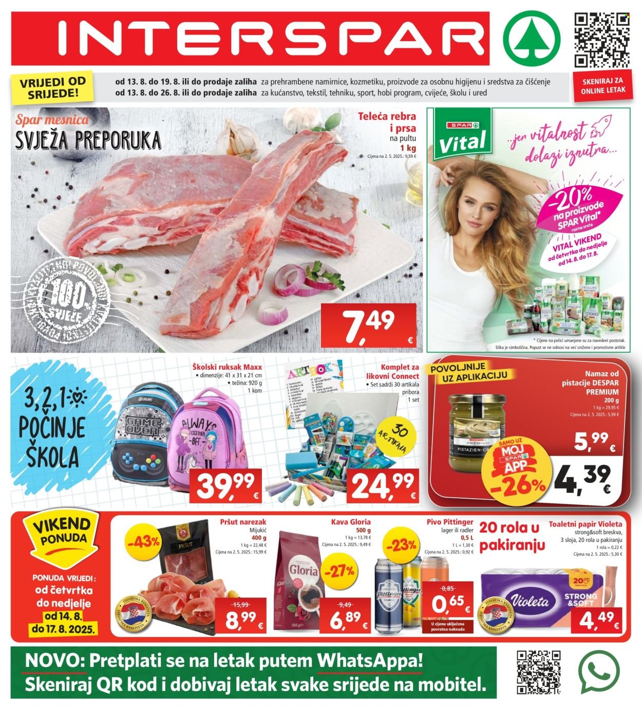INTERSPAR katalog - Od srijede 13.08.2025.