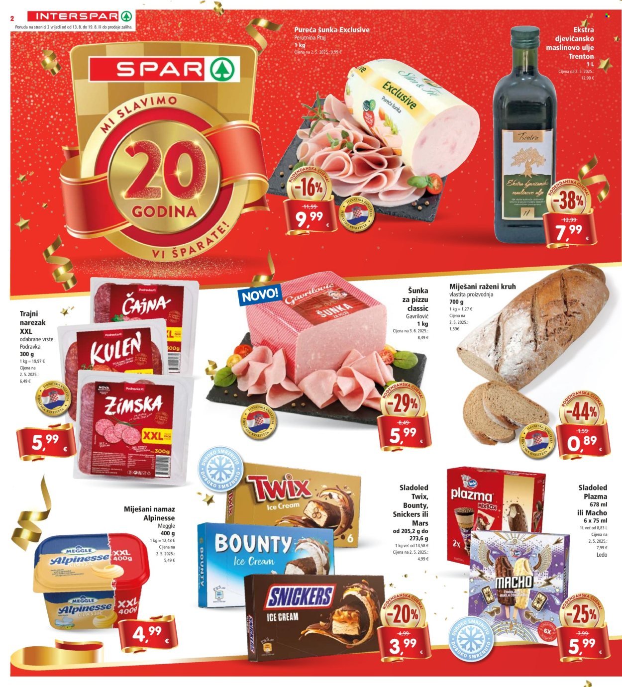 INTERSPAR katalog - Od srijede 13.08.2025.