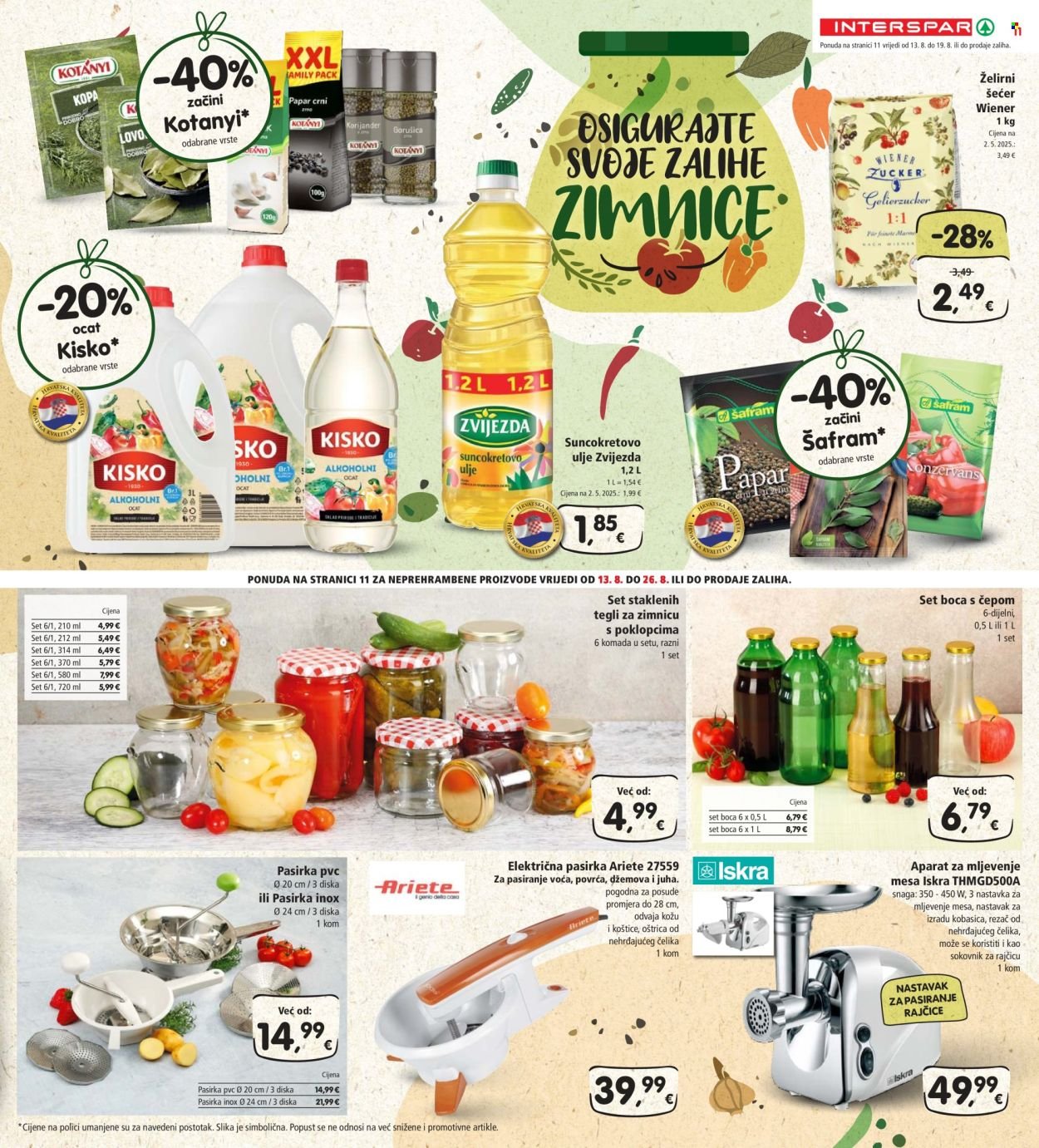 INTERSPAR katalog - Od srijede 13.08.2025.