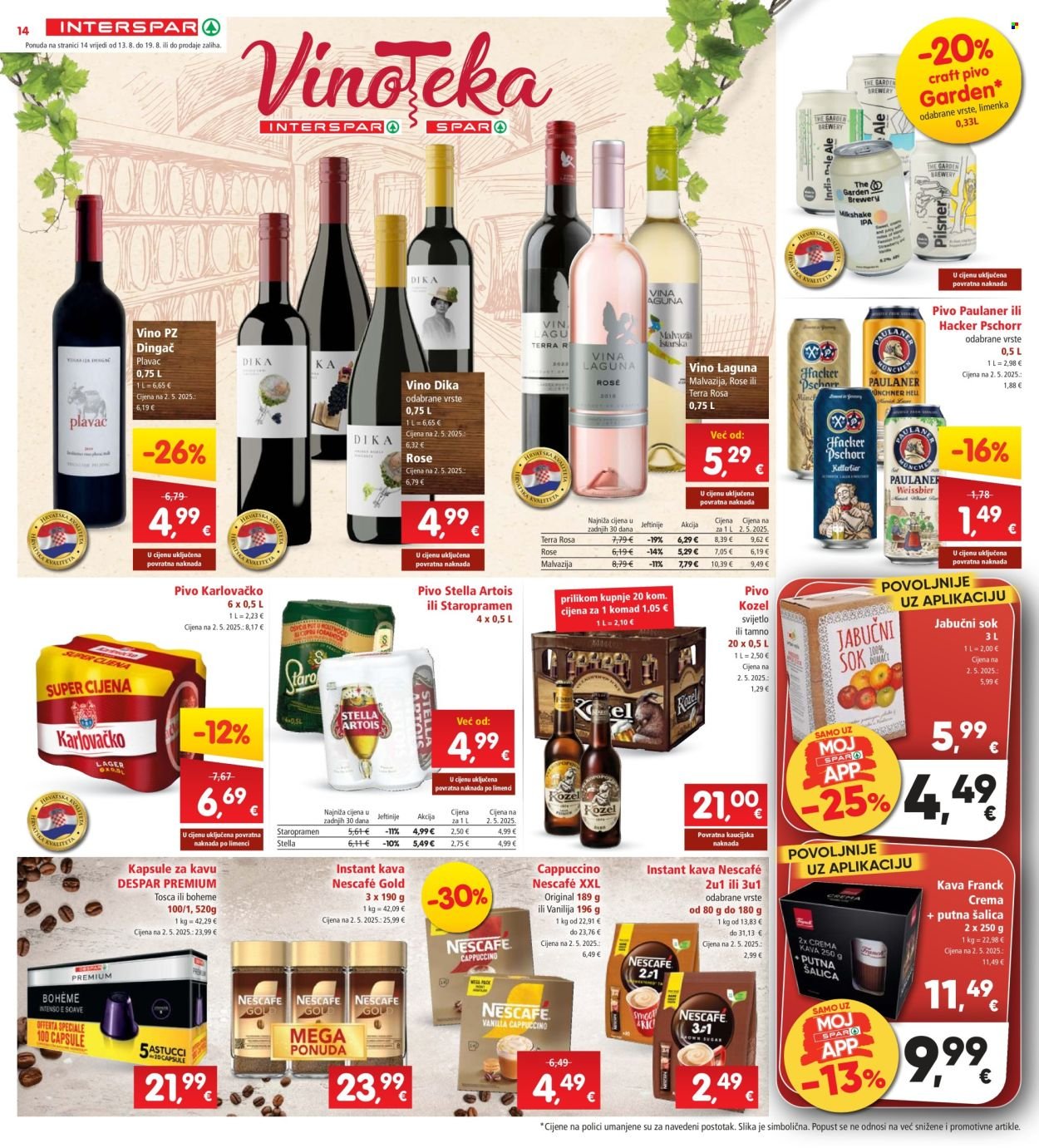 INTERSPAR katalog - Od srijede 13.08.2025.