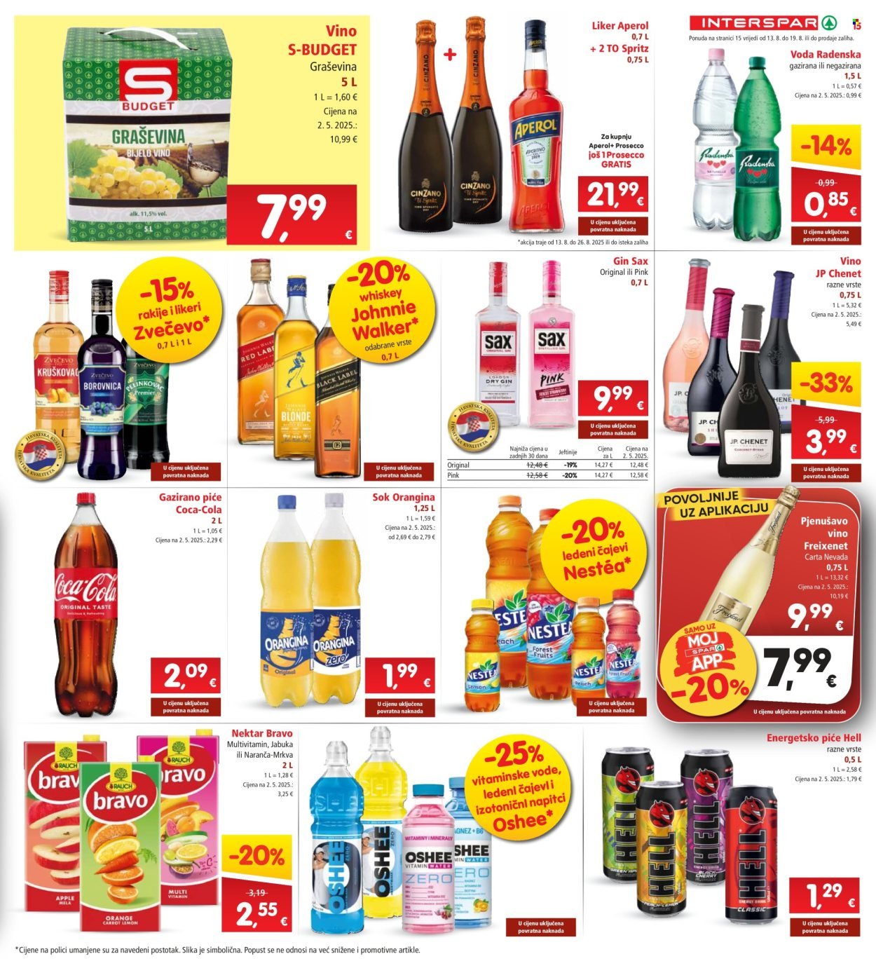 INTERSPAR katalog - Od srijede 13.08.2025.